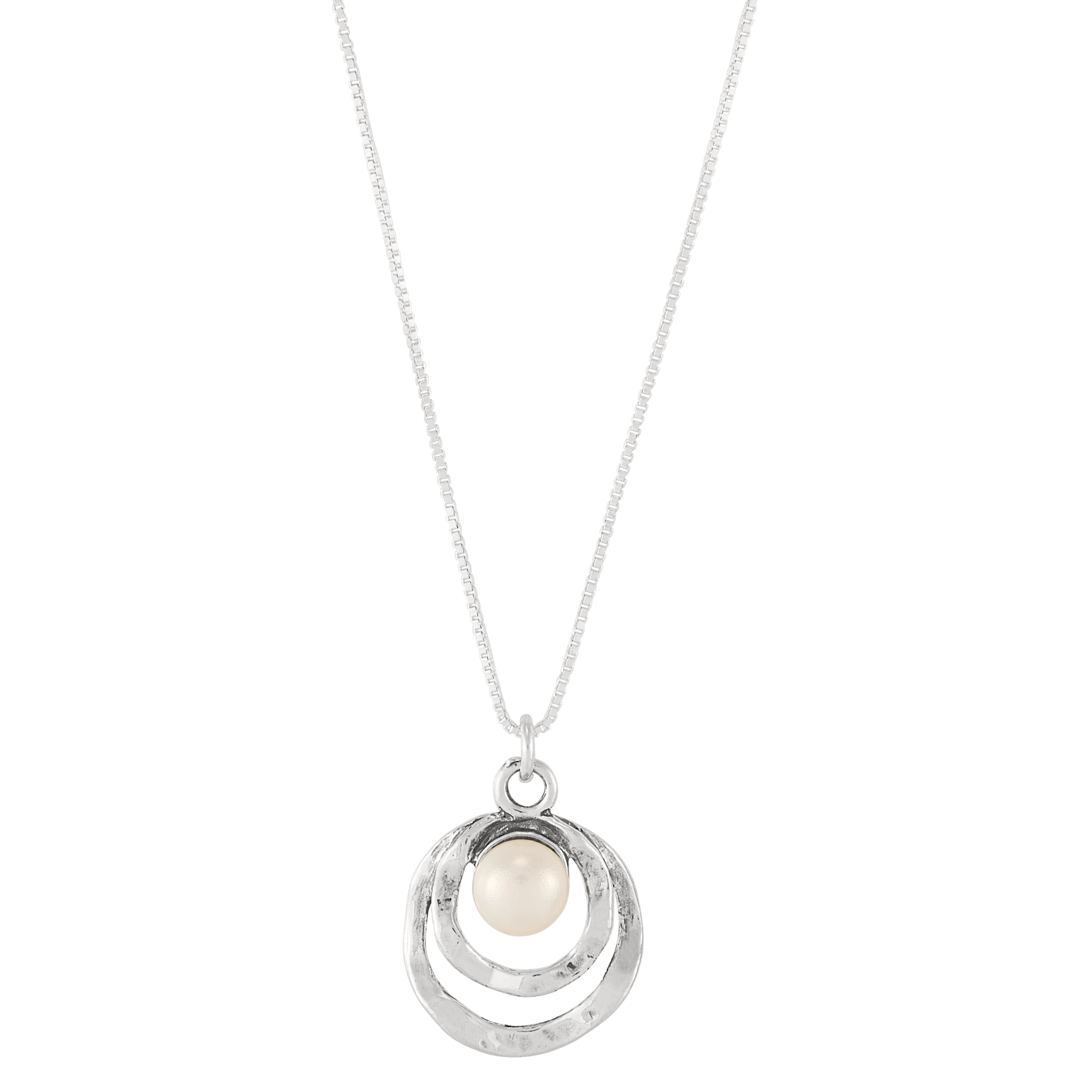 Silpada 'Soft Motion' Sterling Silver Freshwater Pearl Pendant