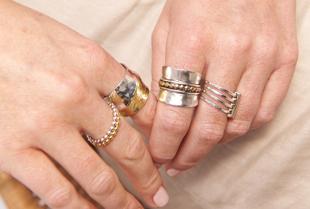 Style Tips for Mixing Silver & Gold Jewellery