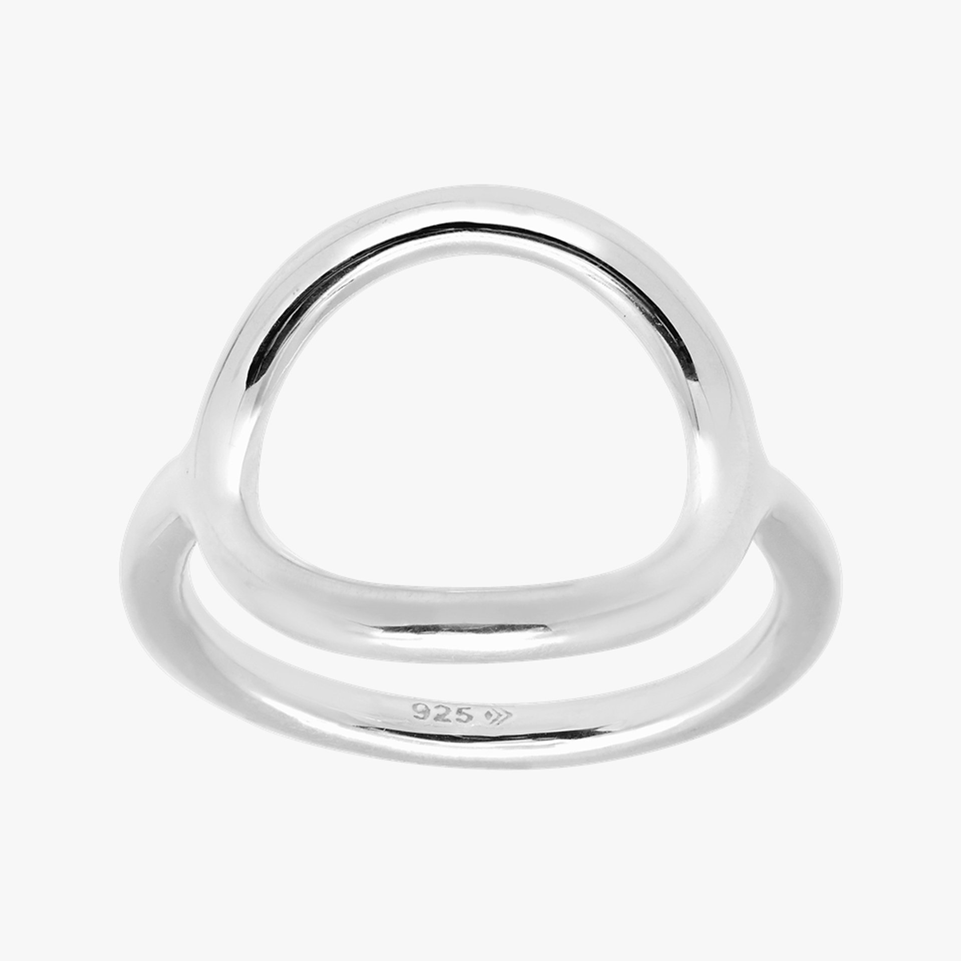 Sterling Silver Ring, Open Circle - Silpada - .925 Sterling Sterling Silver Ring, Open Circle - Silpada - .925 Sterling