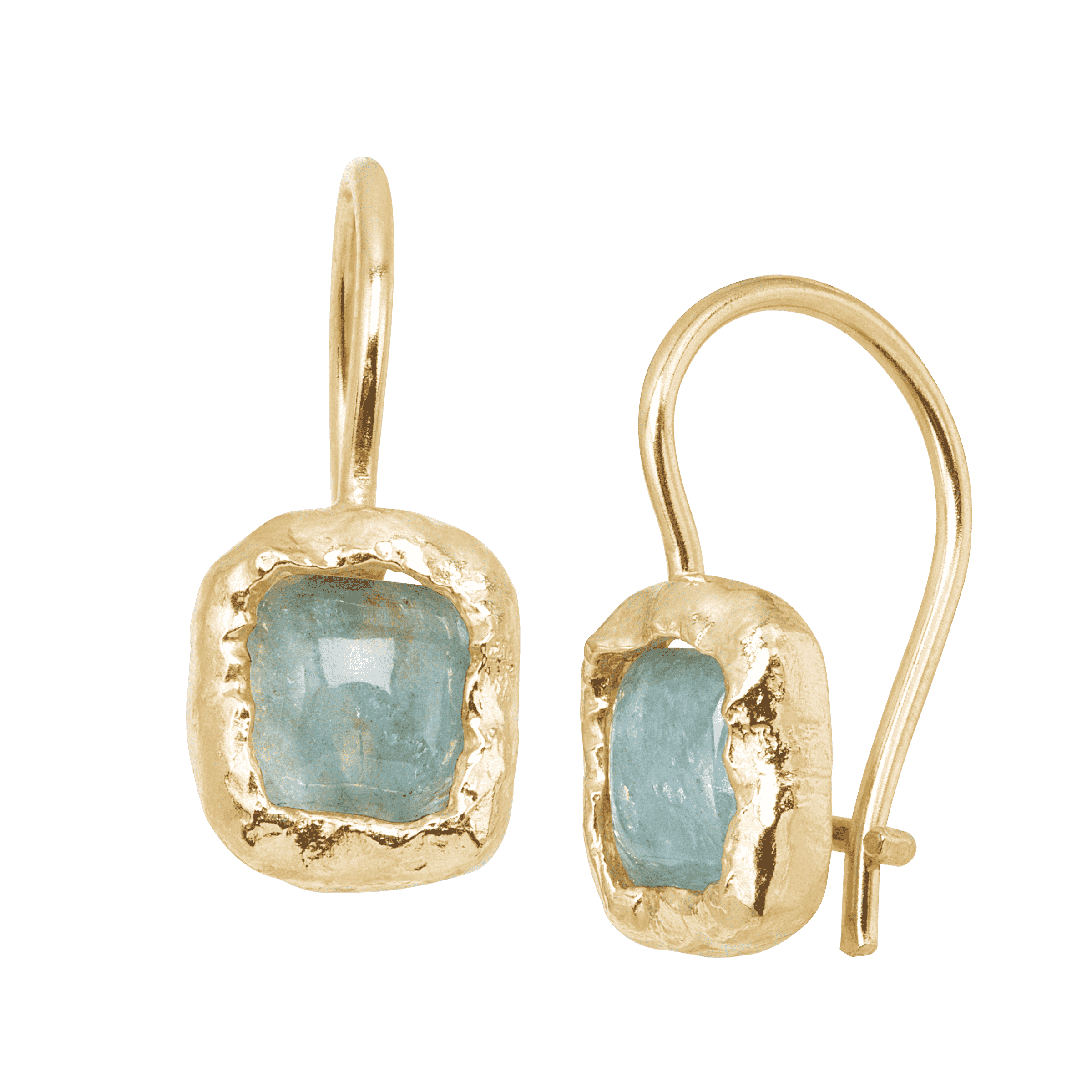 Silpada 'Mediterra' Natural Aquamarine Petite Drop Earrings in 14K  Gold-Plated Sterling Silver | Silpada