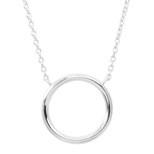 Sterling Silver Open Circle Necklace Silpada .925 Sterling Silver Karma Necklace Silpada Silpada