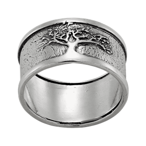 Tree of life sales ring with birthstones