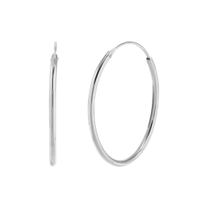 Silpada Simple Joy Hoop Earrings in Sterling Silver Silpada