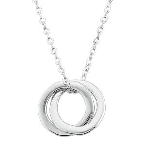 Silpada Running Circles Pendant Necklace in Sterling Silver 14 2 2 Silpada