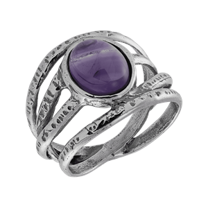 Silpada top amethyst ring