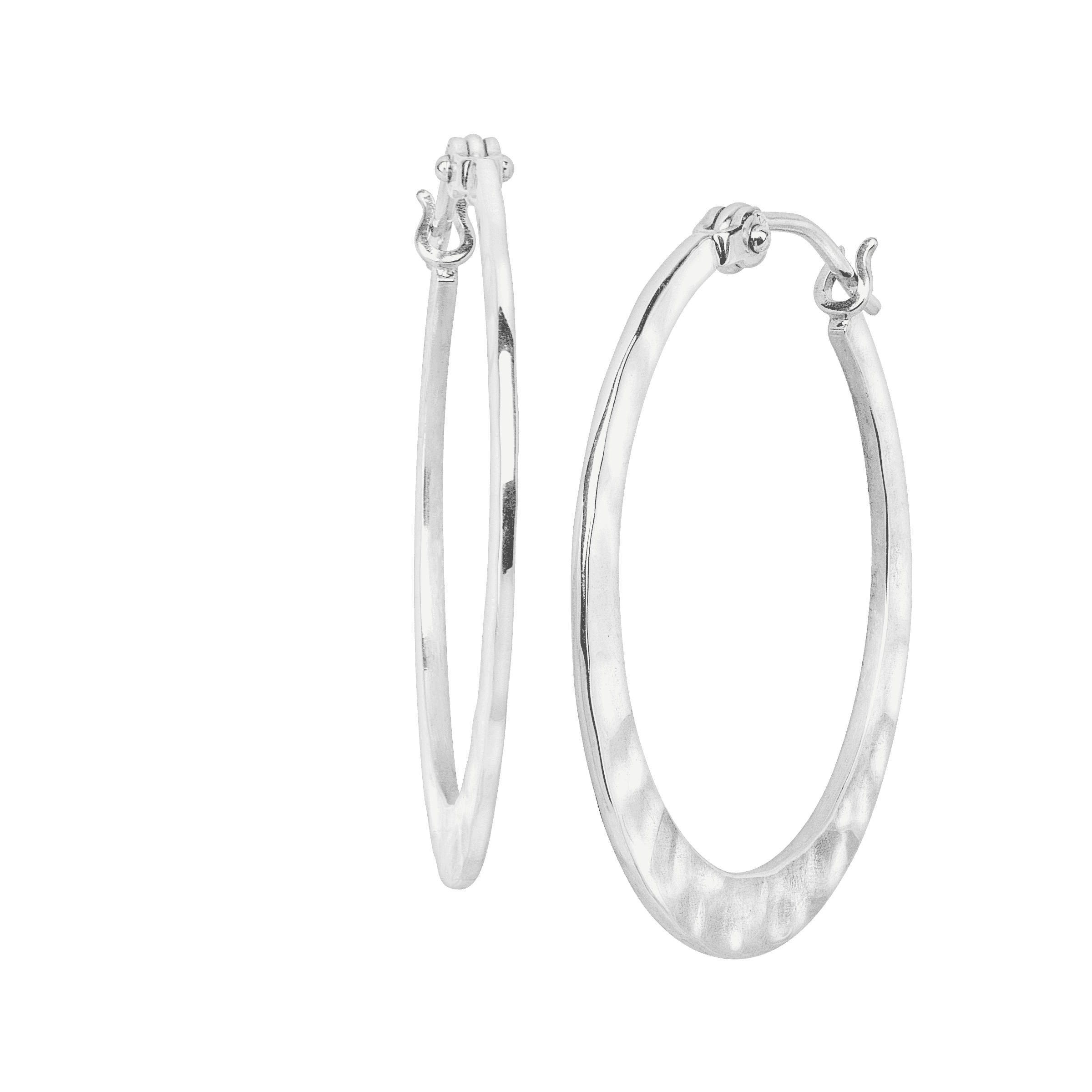 Sterling Silver Hoop Earrings Silpada .925 Sterling Silver