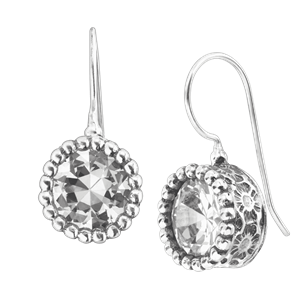 Silpada 'Shine Bright' Cubic Zirconia Stud Earrings in Sterling Silver