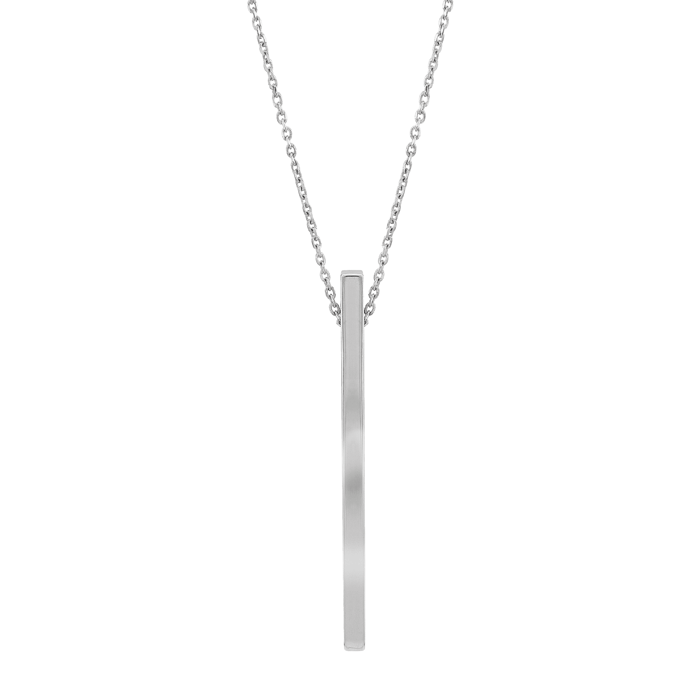 Large Sterling Silver Papillon Standing Study Pendant 