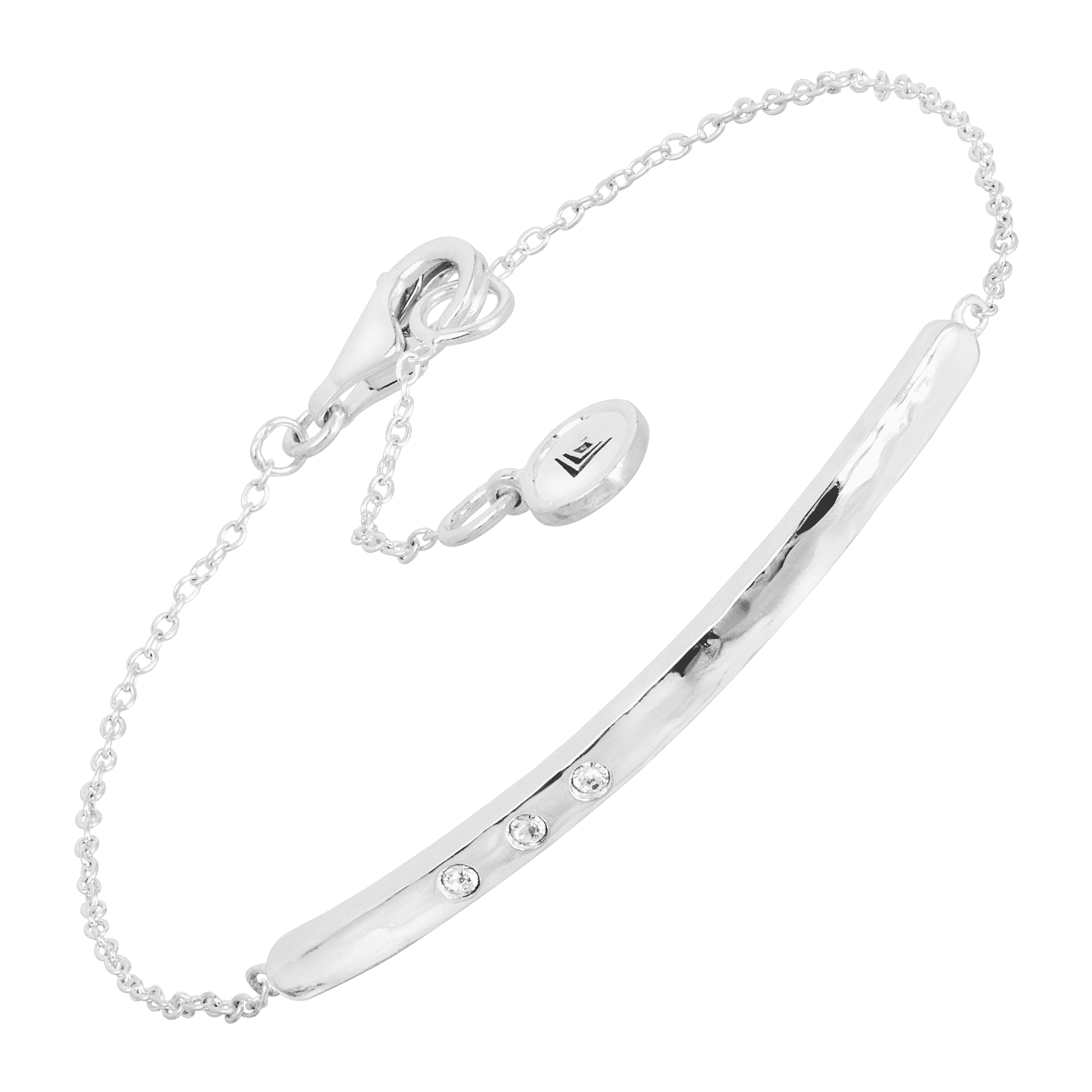 ◎D moment ◎ (925 silver) Velora layered two-line silver br Silpada Sterling Silver 925 Binaro Link Bracelet B0822