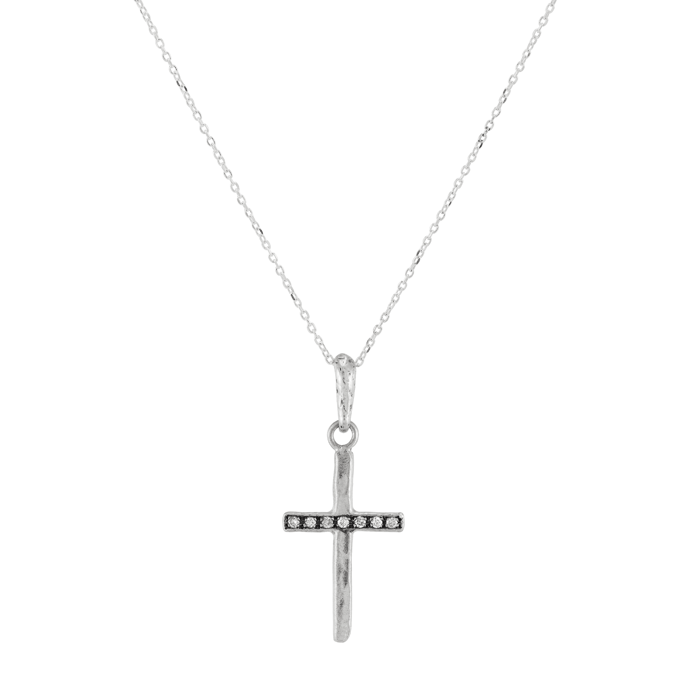 Silpada 'Shining Hope' Sterling Silver Diamond Cross Pendant Silpada 'Shining Hope' Sterling Silver Diamond Cross Pendant