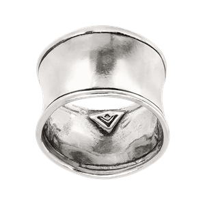 Sterling Silver Wide Ring Silpada .925 Sterling Silver Hammered Cuff Ring Silpada Silpada