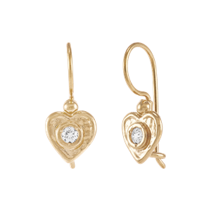 Long Stick Drop Earrings with Cubic Zirconia Gold-plated Sterling Silver Long Stick Drop Earrings with Cubic Zirconia Gold-plated Sterling Silver