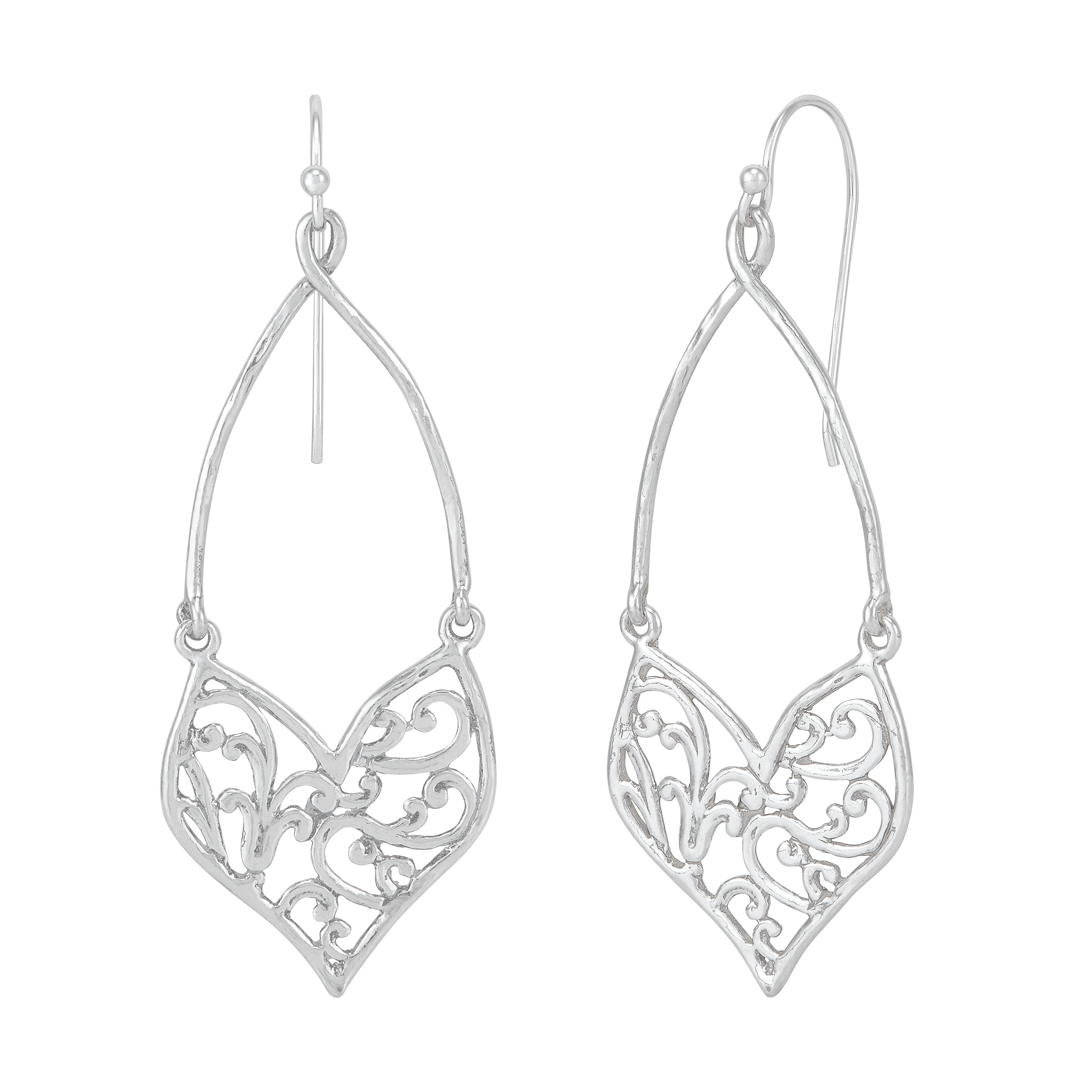 Silpada 'Lunar Wave' Sterling Silver Drop Earrings | Silpada