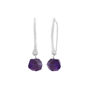 Purple Passion Amethyst Sterling Silver Earrings Purple Passion Amethyst Sterling Silver Earrings