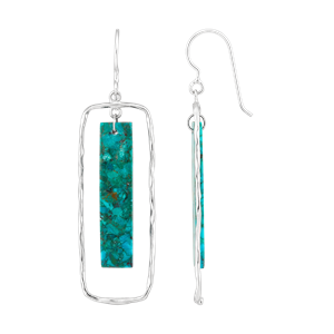 Turquoise Enchantment Sterling Silver Earrings Turquoise Enchantment Sterling Silver Earrings