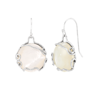 Sterling Silver Celtic Mother Of Pearl Drop… | My Irish Jeweler Sterling Silver Celtic Mother Of Pearl Drop… | My Irish Jeweler