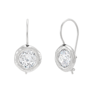seika38 Silpada 'Iridescent Form' Sterling Silver Cubic Zirconia