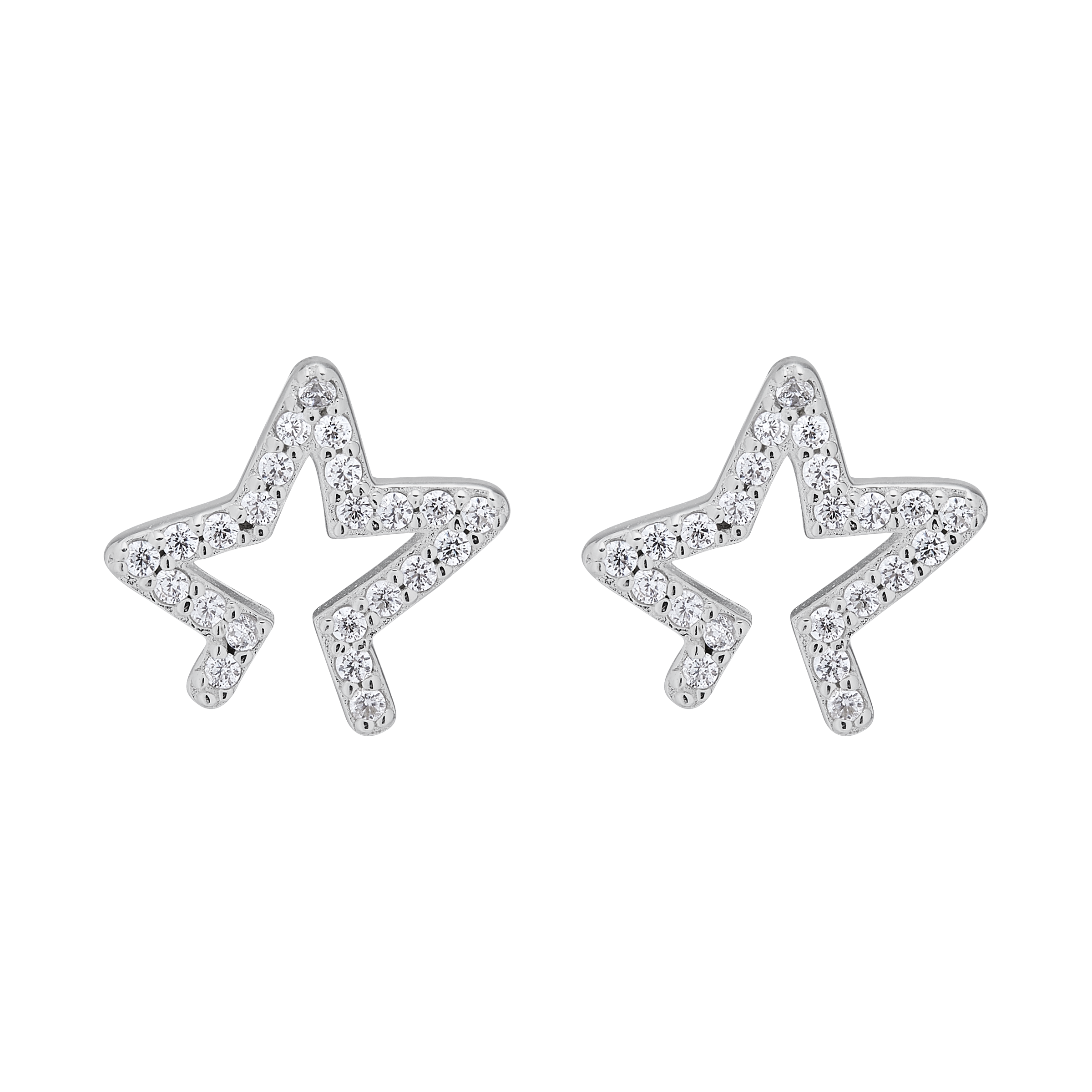 Silpada 'Shooting Star' Sterling Silver Cubic Zirconia Stud Earrings ...