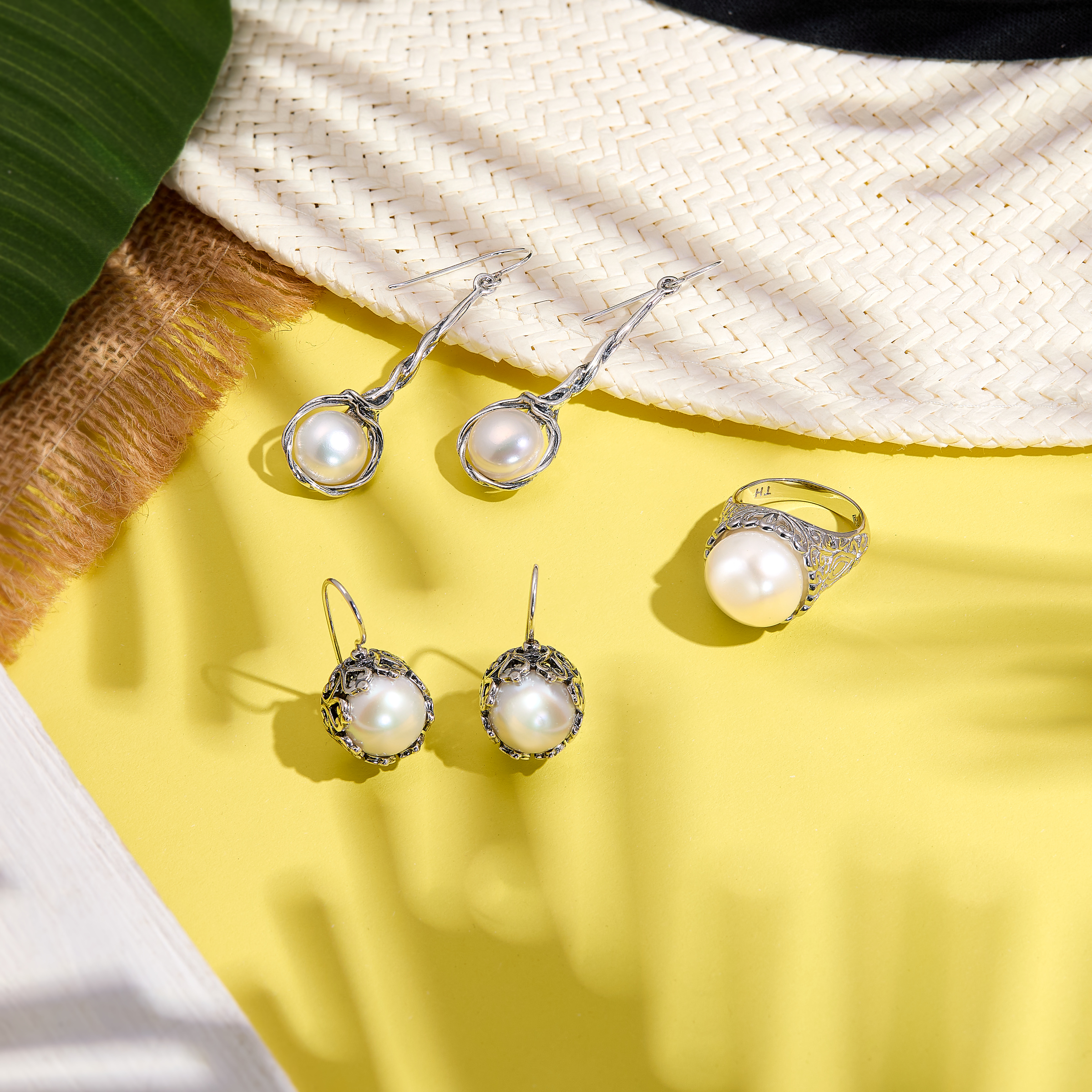 ファッション雑貨・小物その他 ENGBROX silver925 silhouette pearl earring Pearl x Stud Chain Earring – GINZA FASHIONS