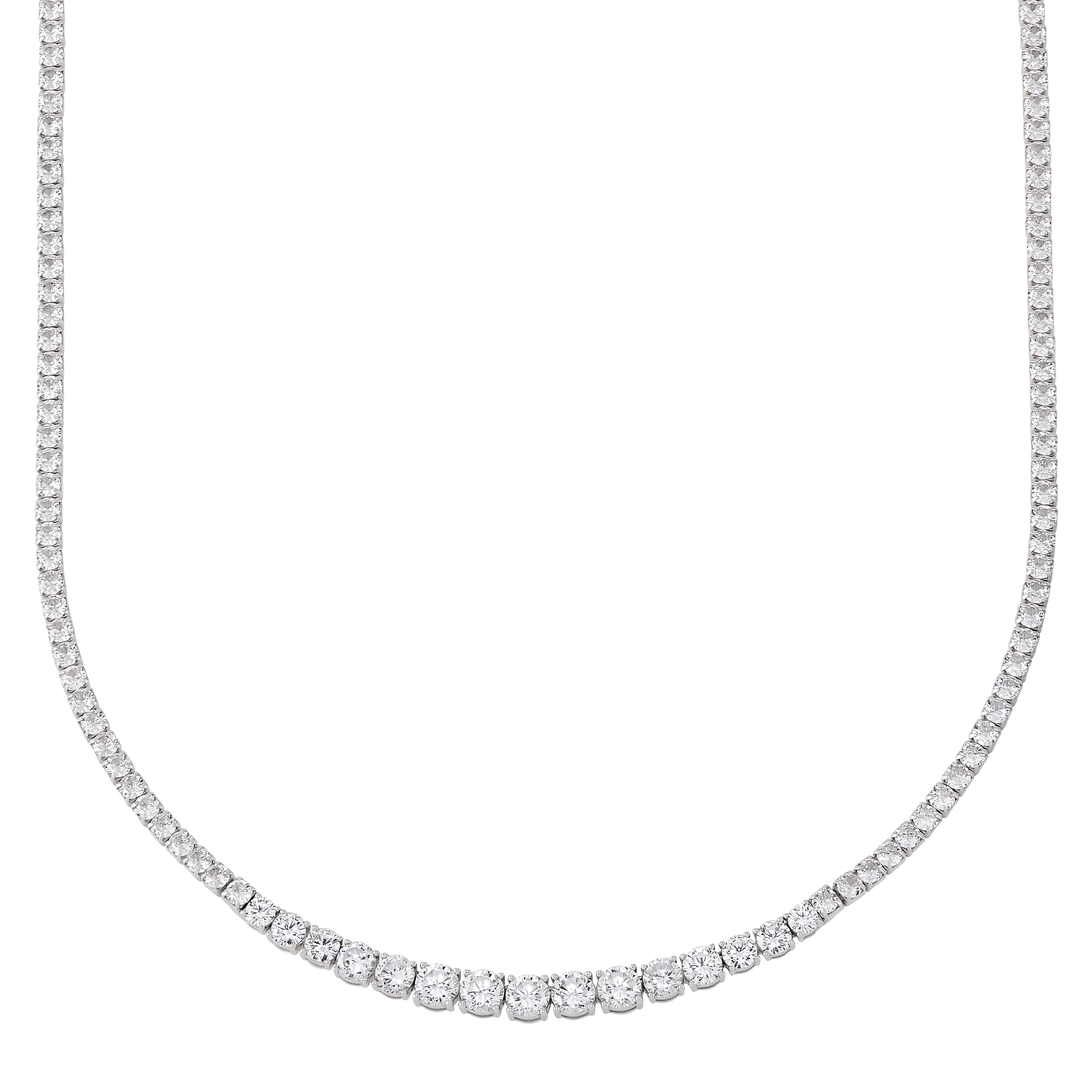 Silpada 'Glorious' Sterling Silver White Cubic Zirconia Tennis