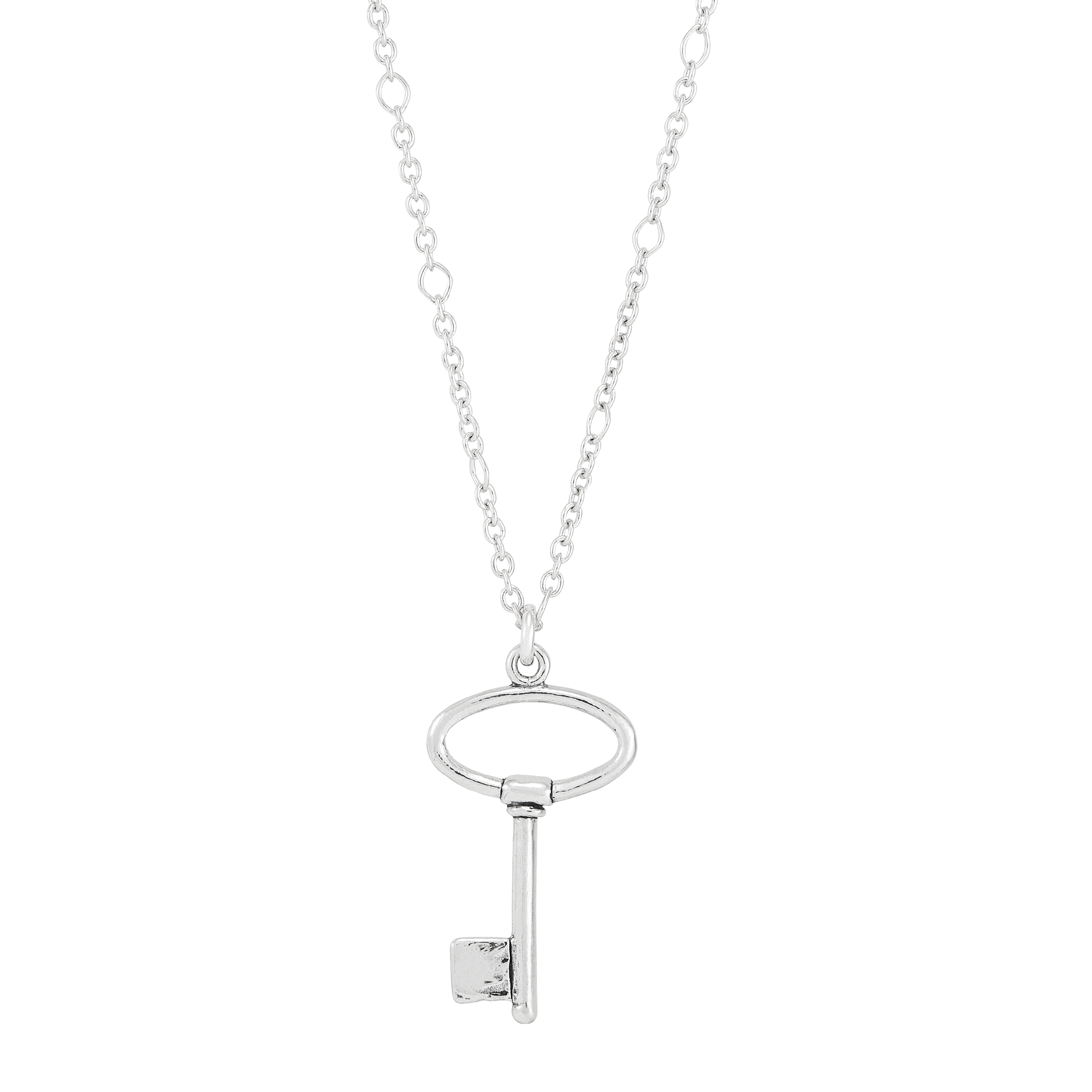 Silpada 'Key to Your Heart' Sterling Silver Pendant Necklace, 18 + 2