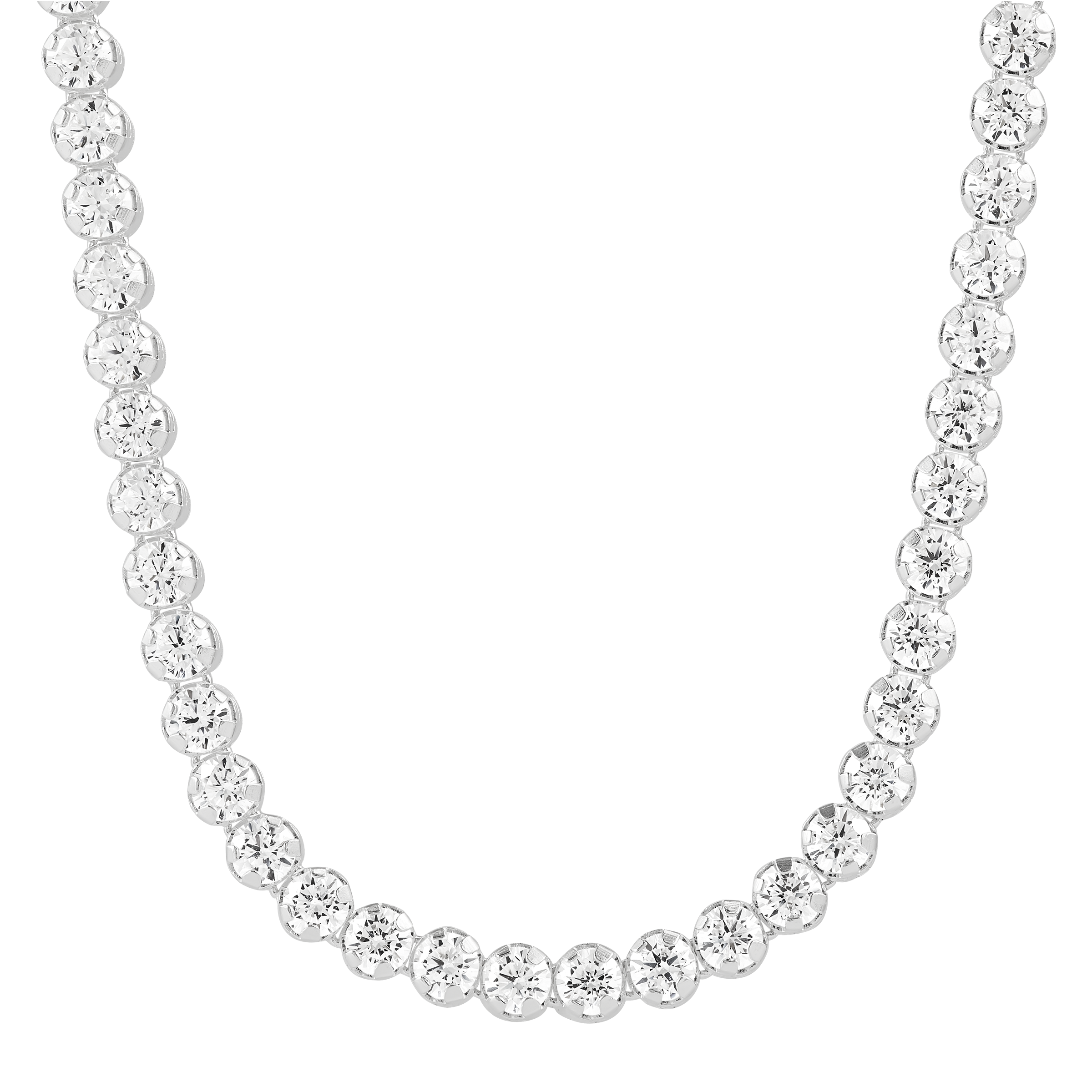 Silpada 'Figure it Out' Sterling Silver Cubic Zirconia Necklace, 14