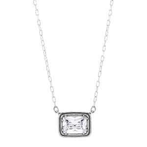 Silpada Fabulous Shine Sterling Silver Cubic Zirconia Pendant