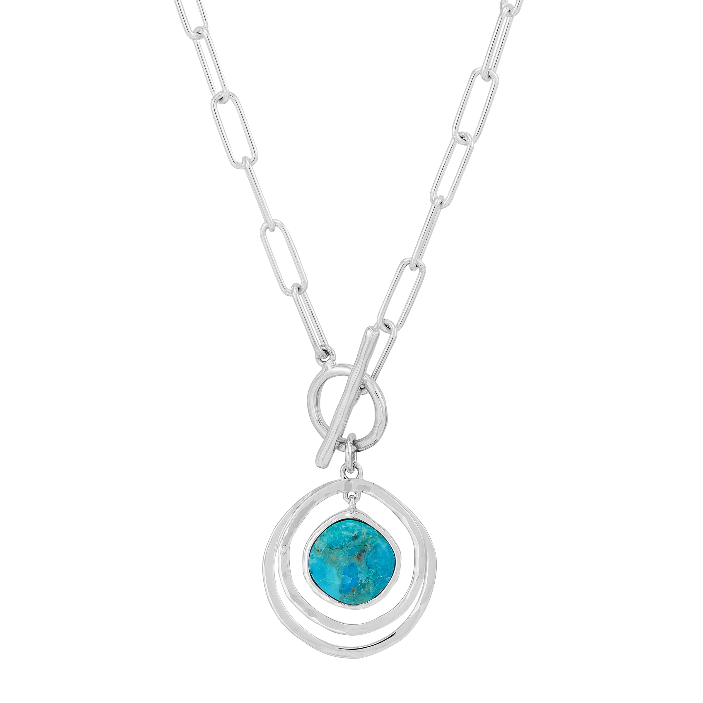 SILVER925 TURQUOISE TOP NECKLACE/シルバー n6326tq22_a1.png