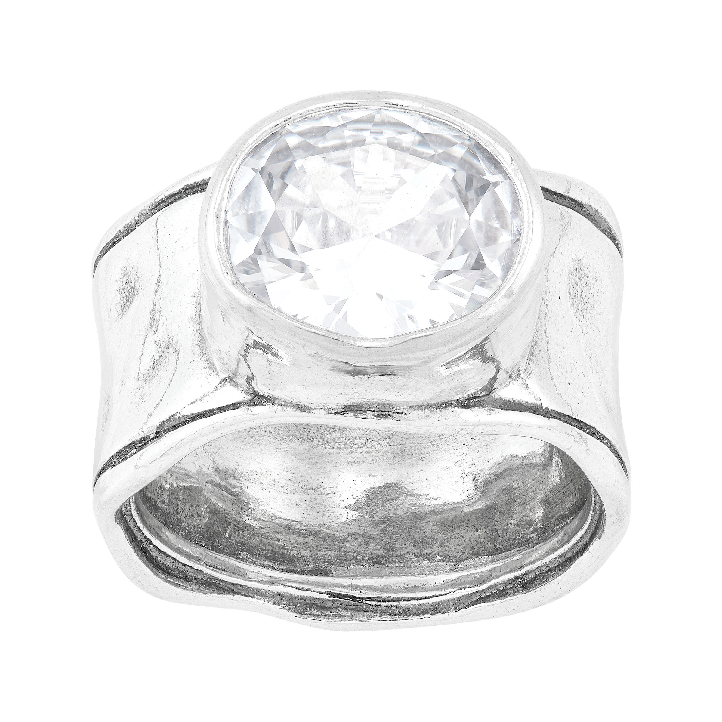 Silpada 'Epic' Sterling Silver Cubic Zirconia Ring | Silpada