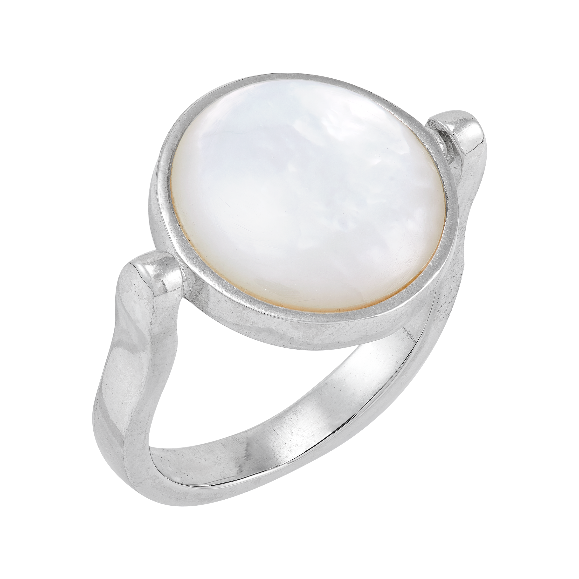 Silpada 'Flip Over' Sterling Silver Oynx and Mother-of-Pearl