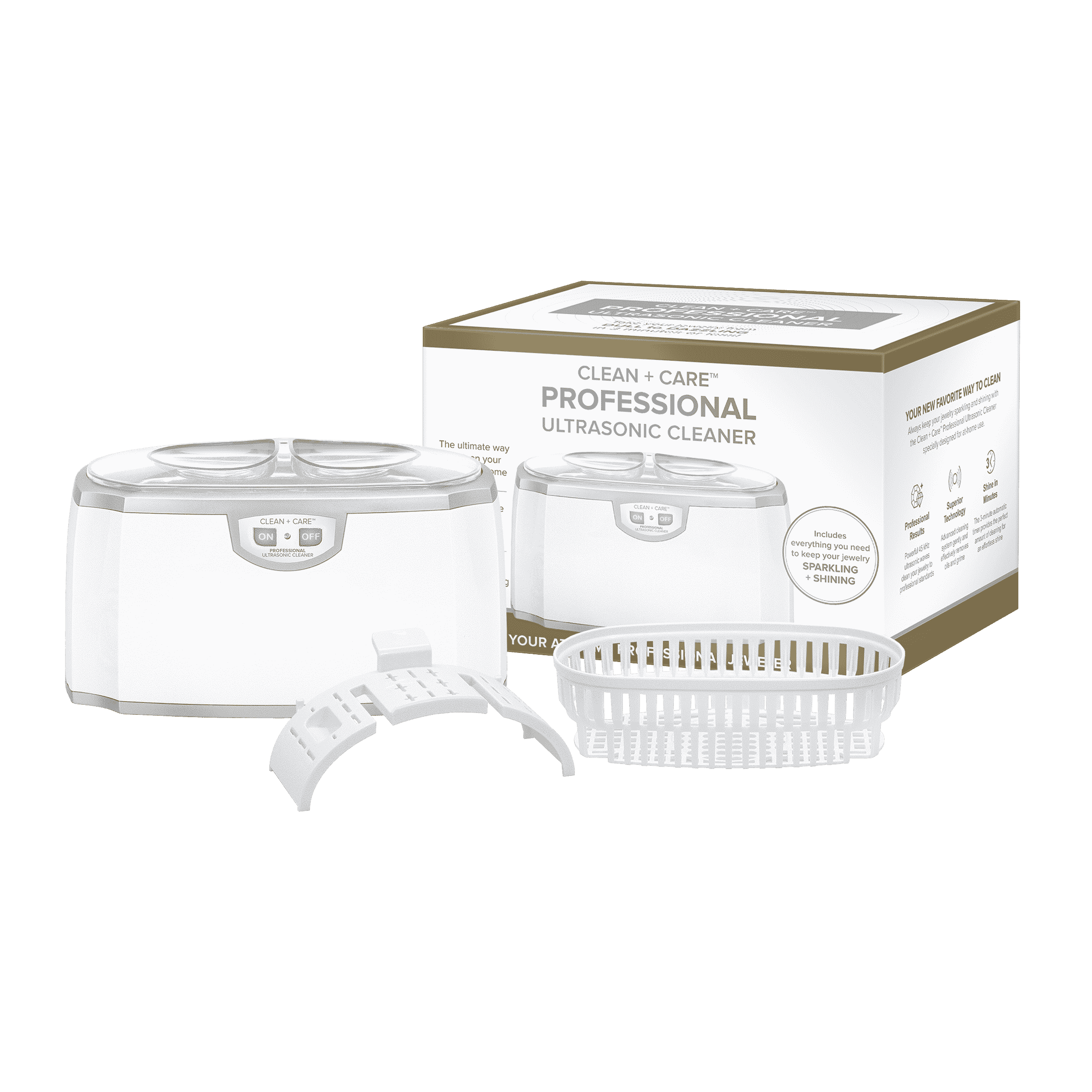 Clean + Care® Professional Ultrasonic Jewelry-Cleaning Machine - Picture 4 of 5