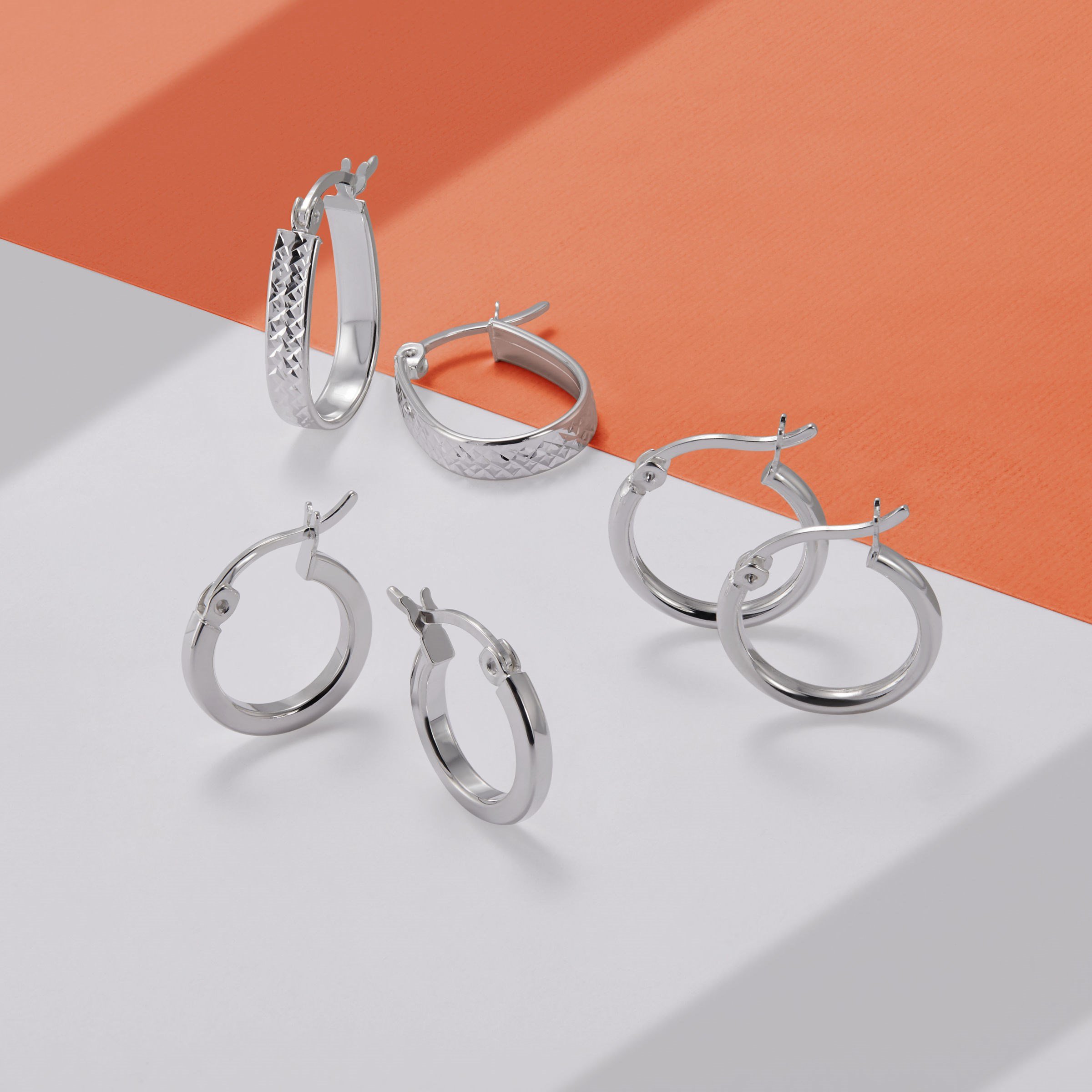 Silpada 'Time to Shine' Small Hoop Earrings in Sterling