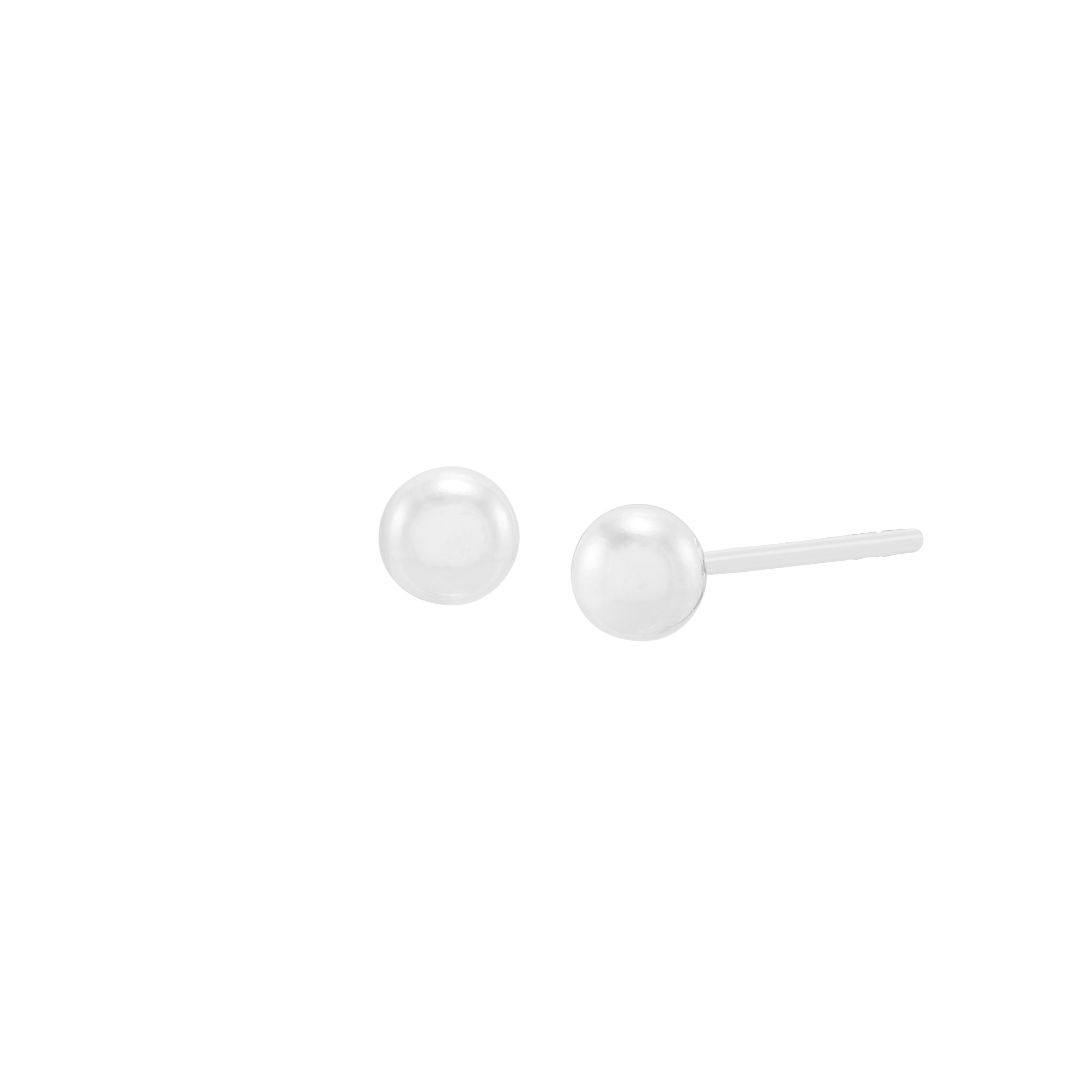 Silpada 'Having a Ball 5 mm Stud Earrings' in Sterling Silver