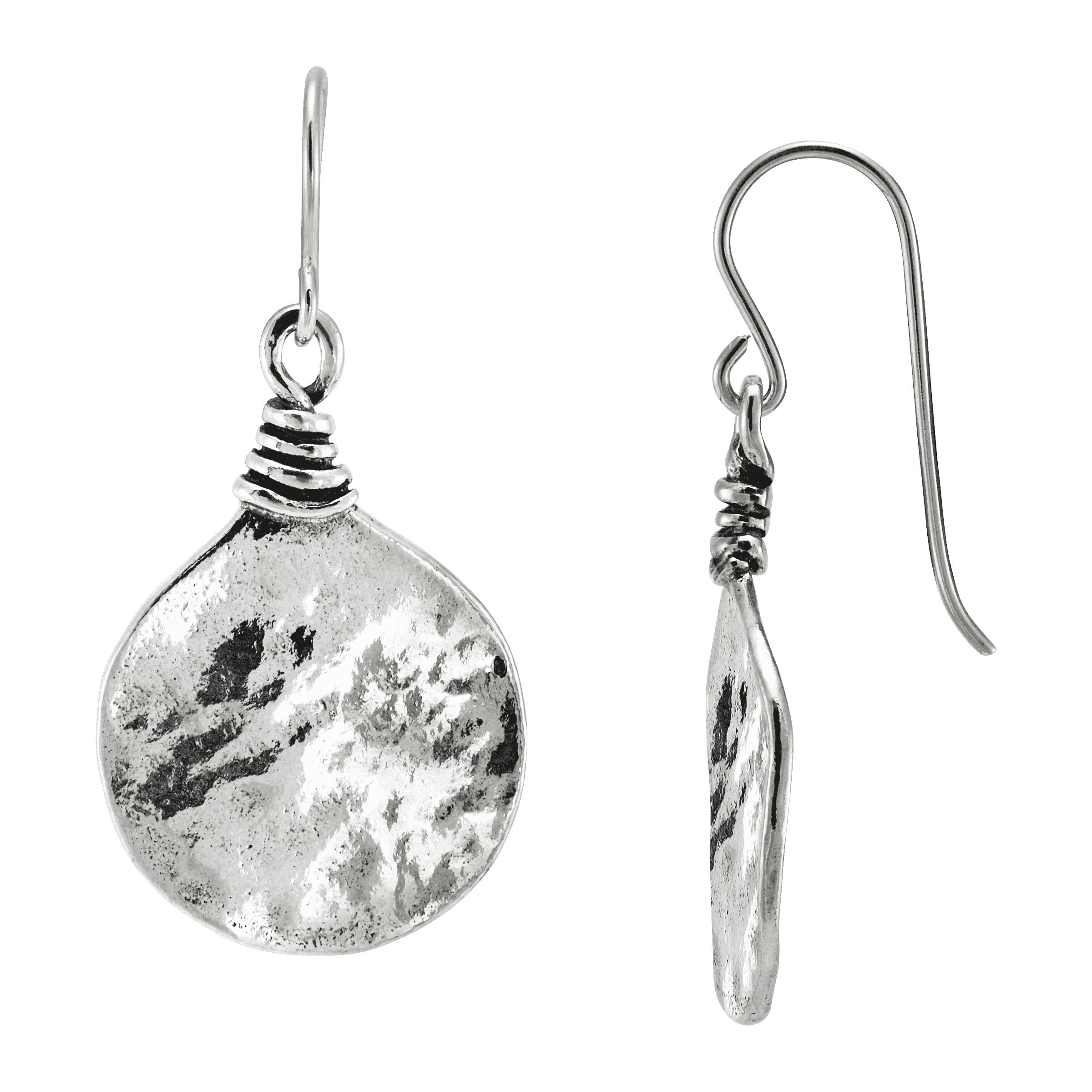 silpada silver drop earrings