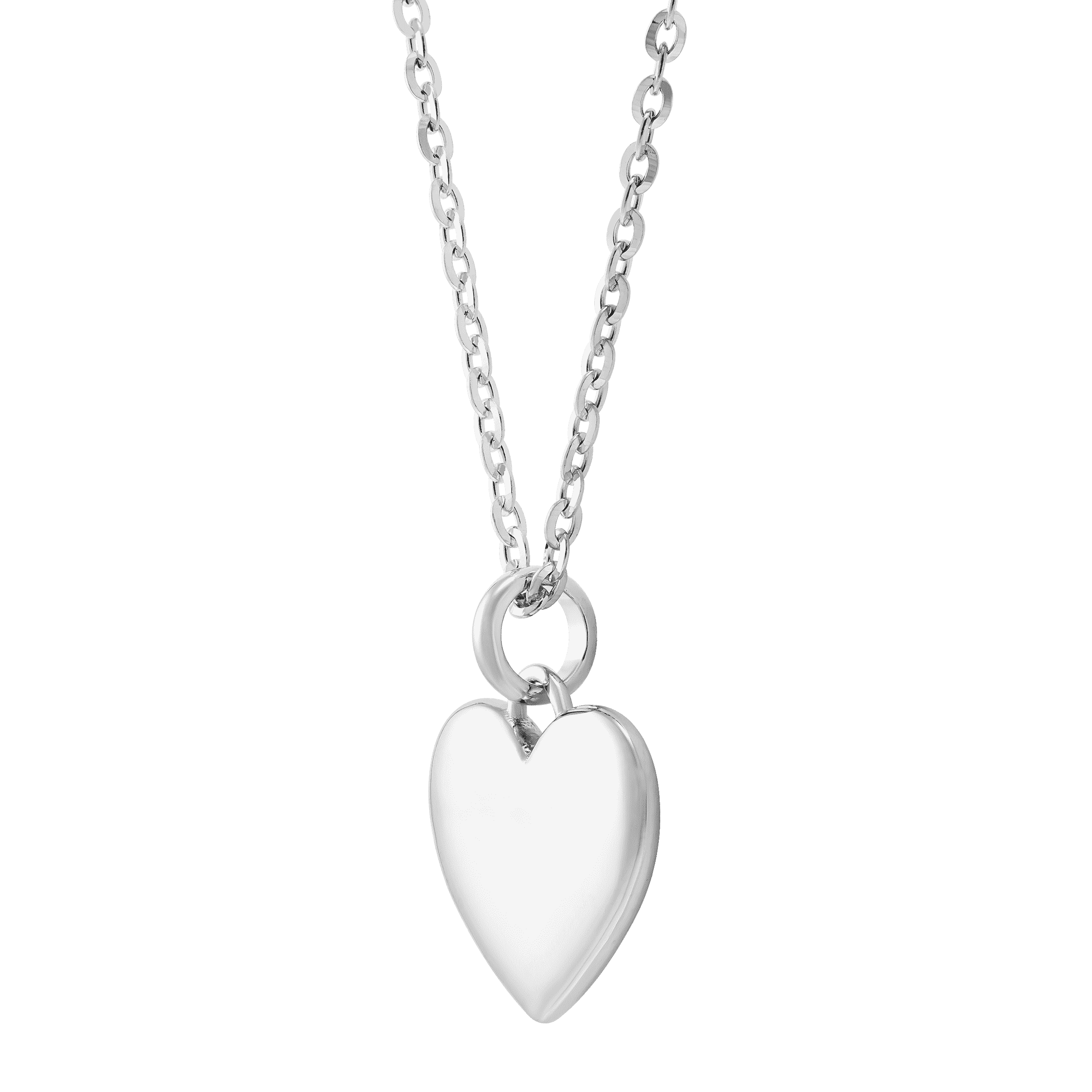 【STONEHENgE】Silhouette〜Daily Heart Silver Necklace H0150 Reversible Mountain Silhouette Necklace – www