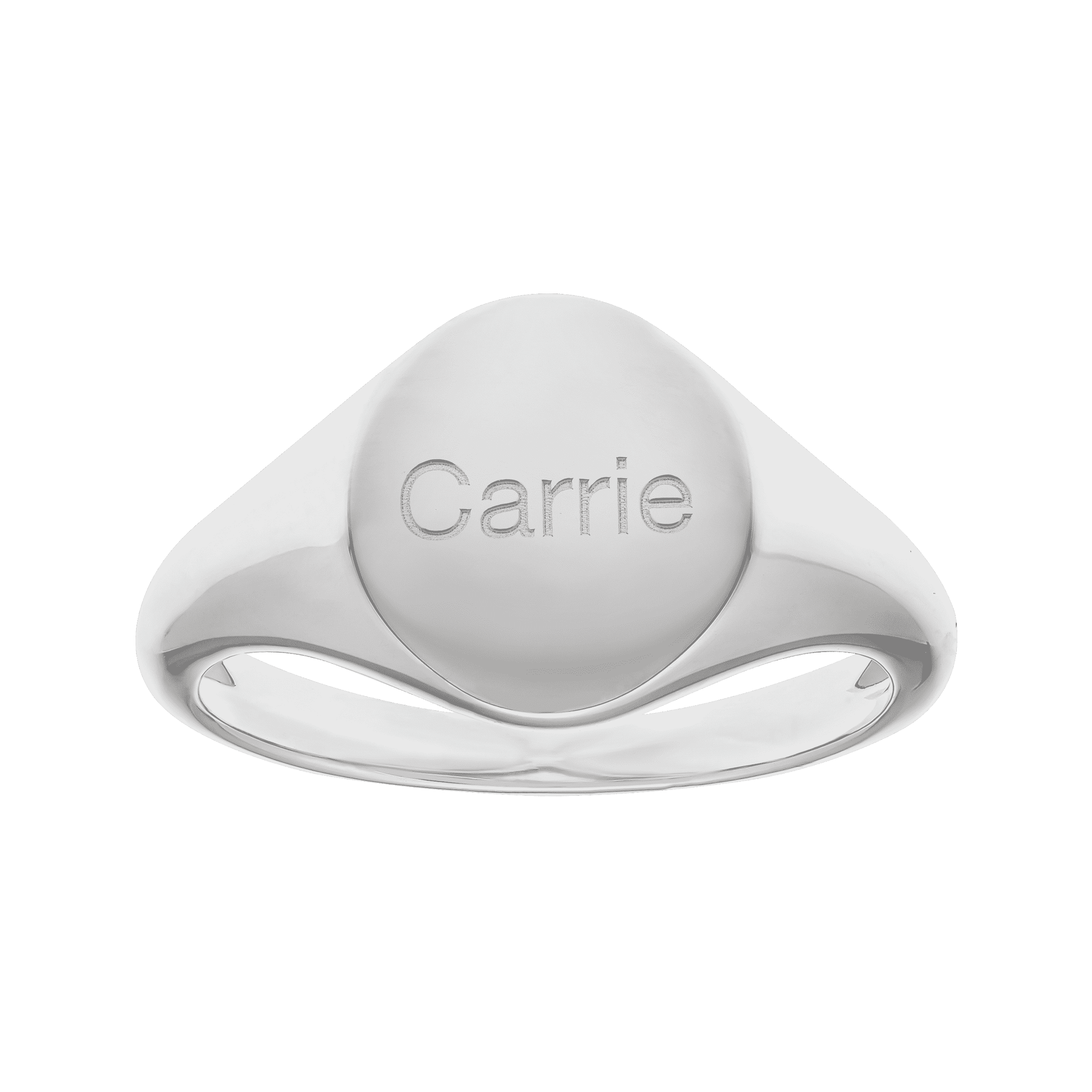 Silpada 'Sentiments' Signet Band Ring in Sterling Silver