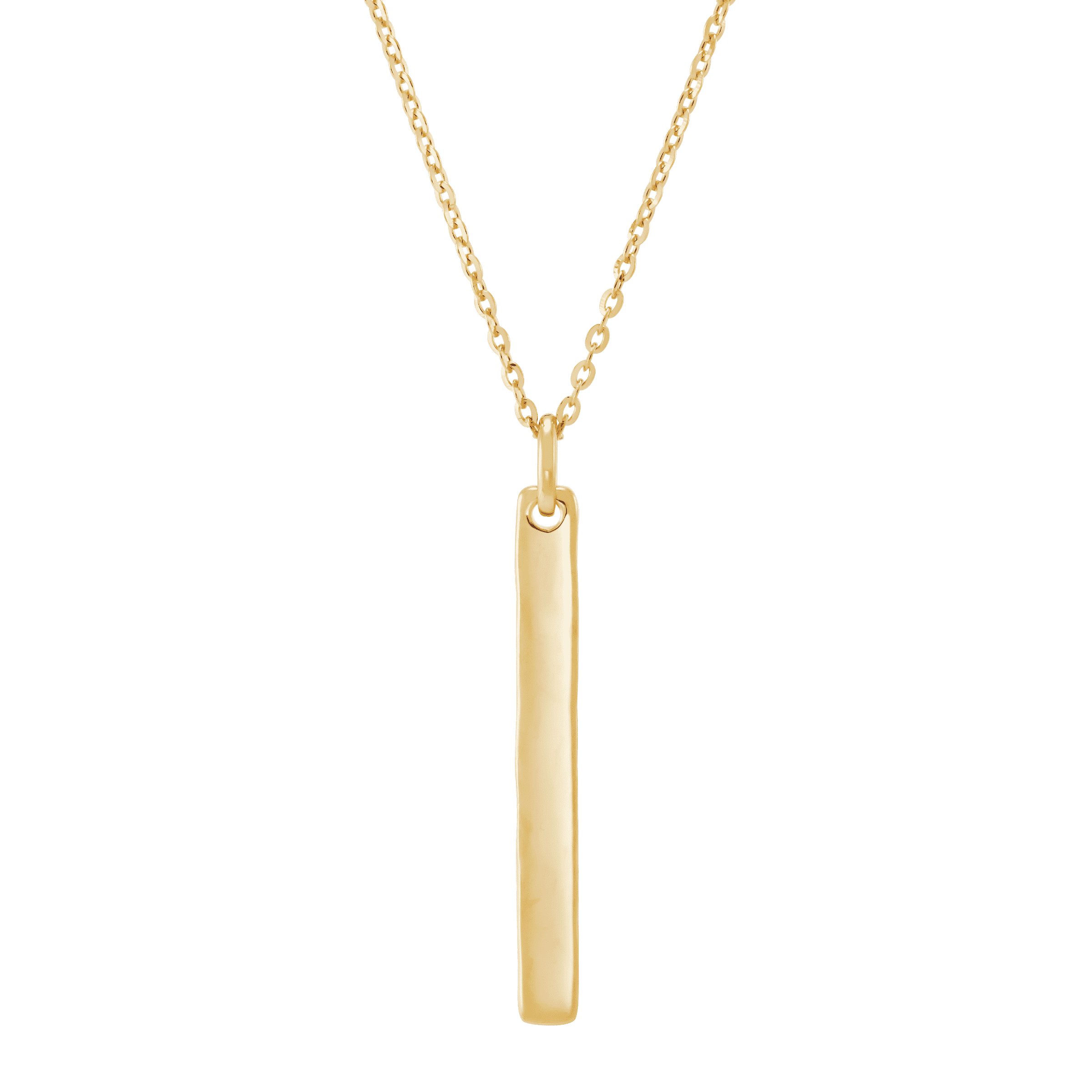 Silpada 'Unwritten' 1.5" Vertical Bar Pendant in Sterling Silver, 18"