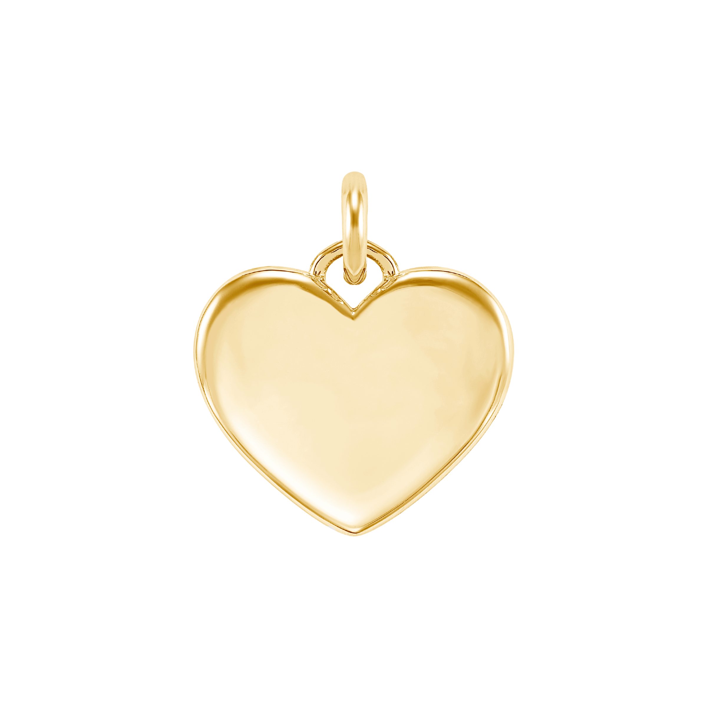 Silpada 'Words Of The Heart' Charm in 14K Yellow Gold-Plated Sterling Silver