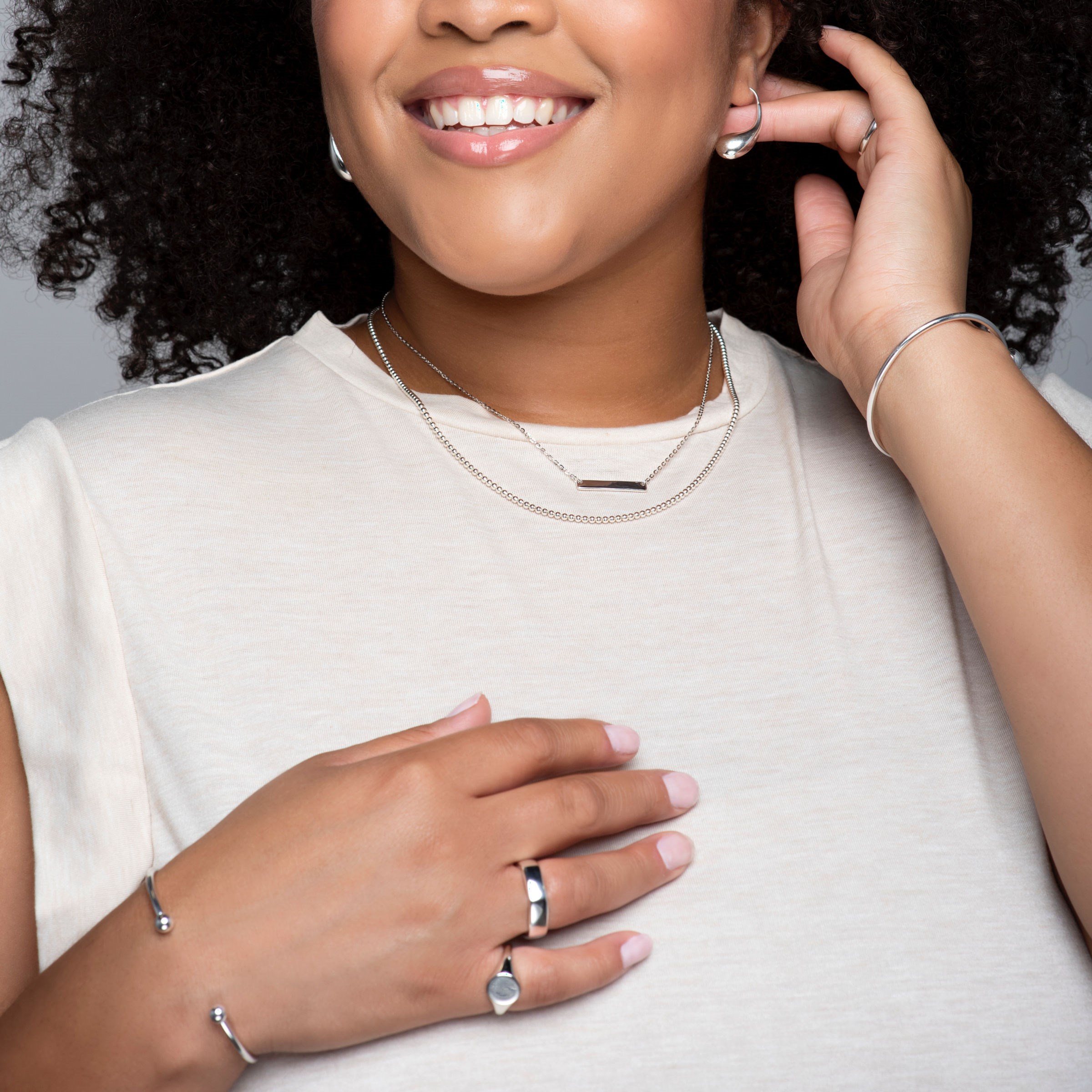 Silpada 'Smooth Operator' Drop Earrings in Sterling Silver