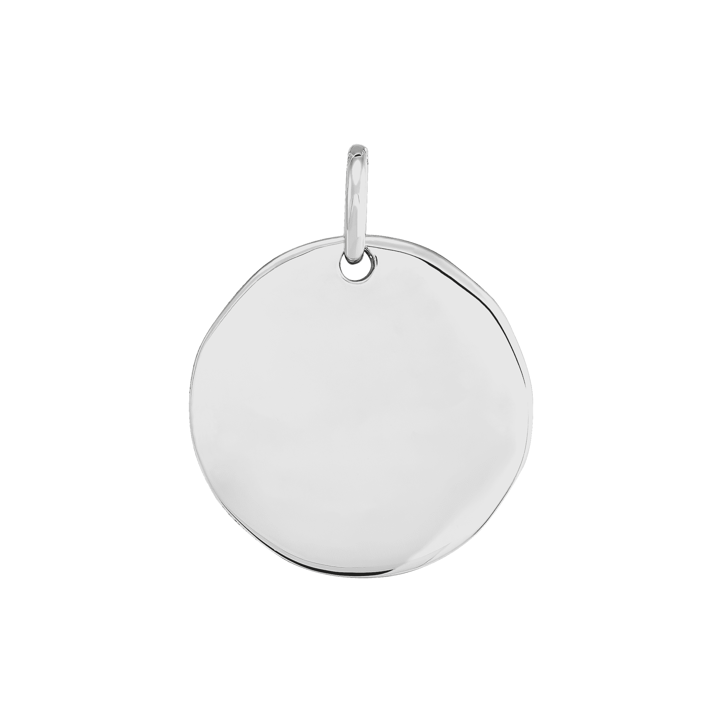 Silpada 'Caption This' Charm in Sterling Silver, 20 mm