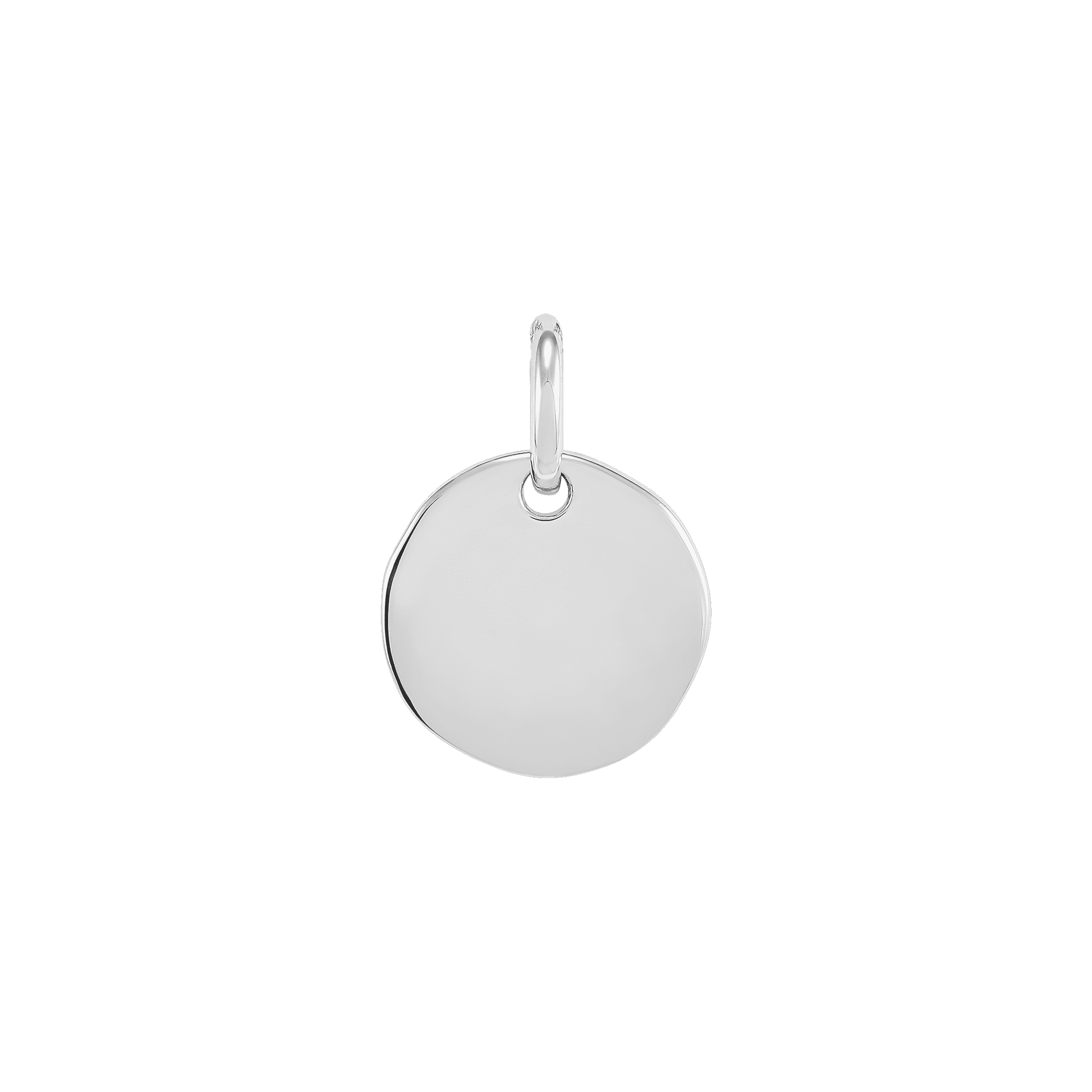 Silpada 'Caption This' Charm in Sterling Silver, 13 mm