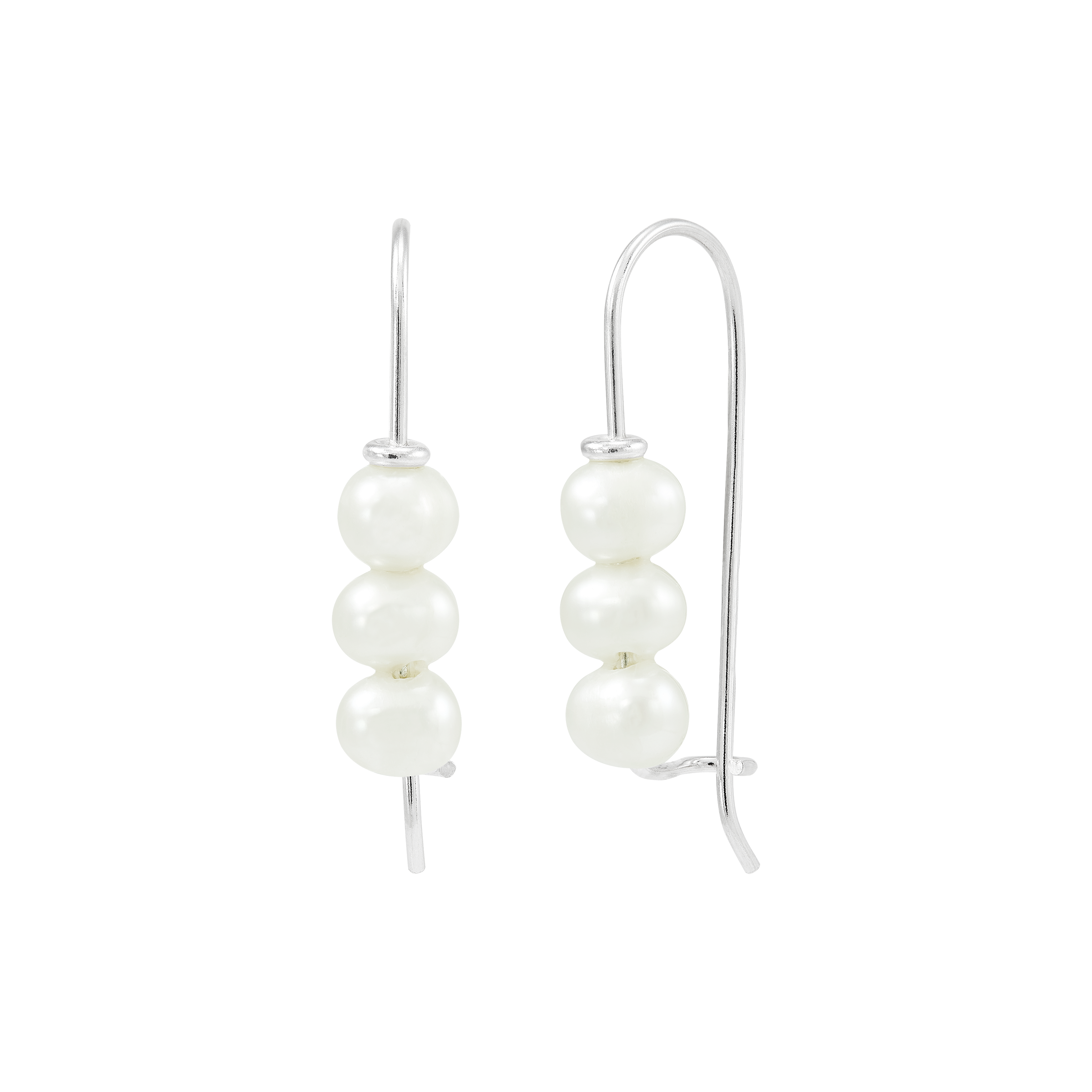 Silpada \'Dots of Joy\' Freshwater Pearl Drop Earrings in Sterling Silver |  Silpada