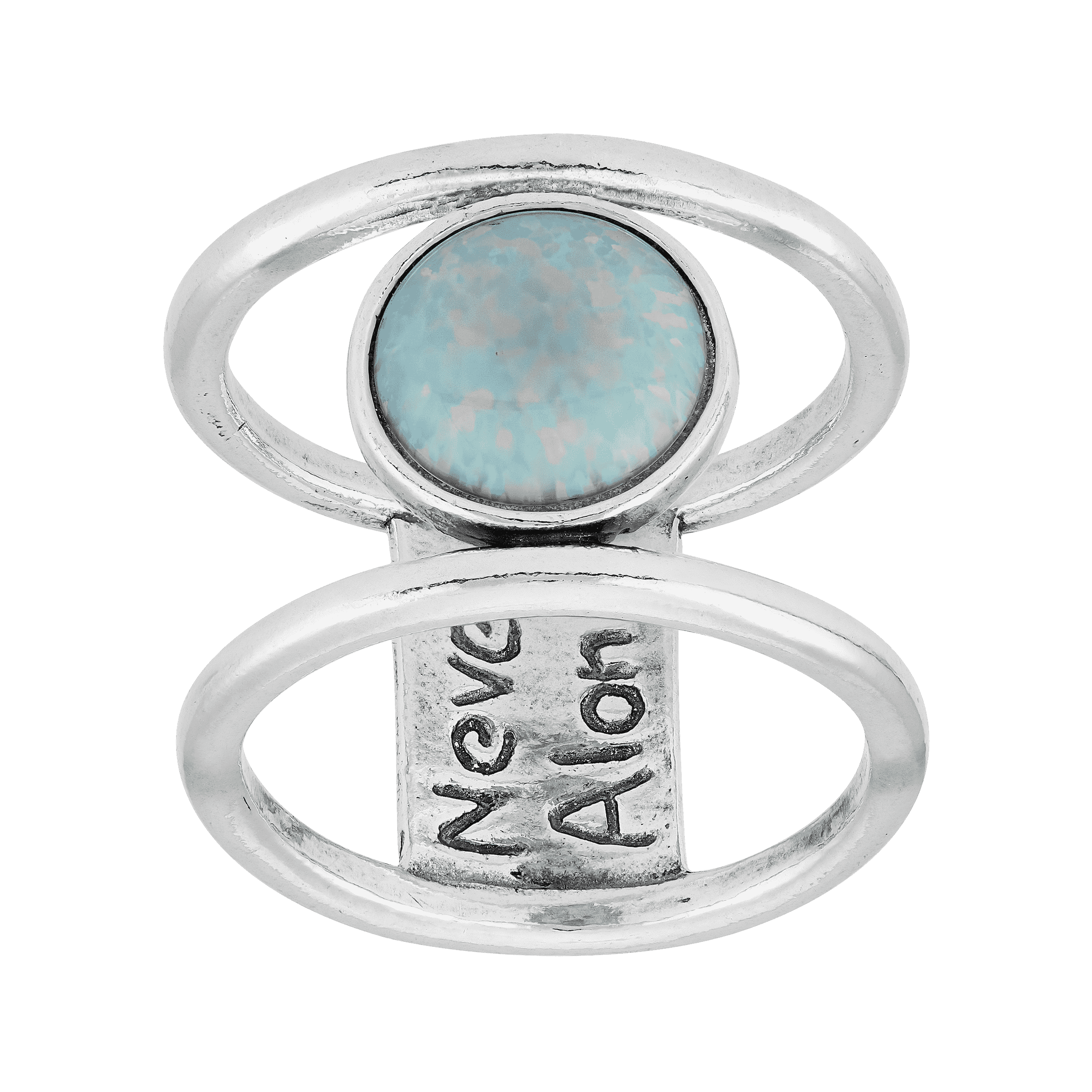 Ethiopian Opal sterling silver ring