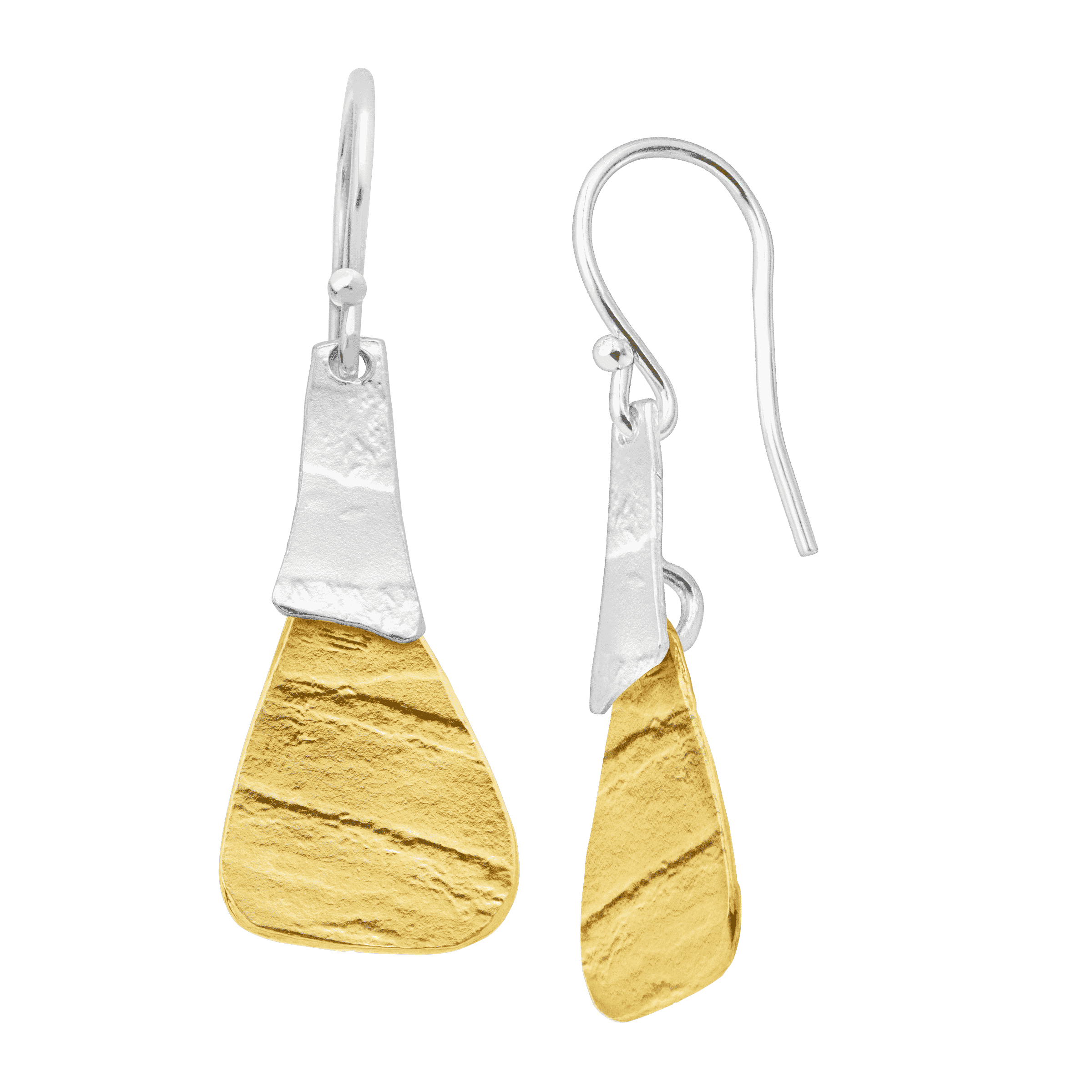 Silpada Essential Hammered Hoop Earrings