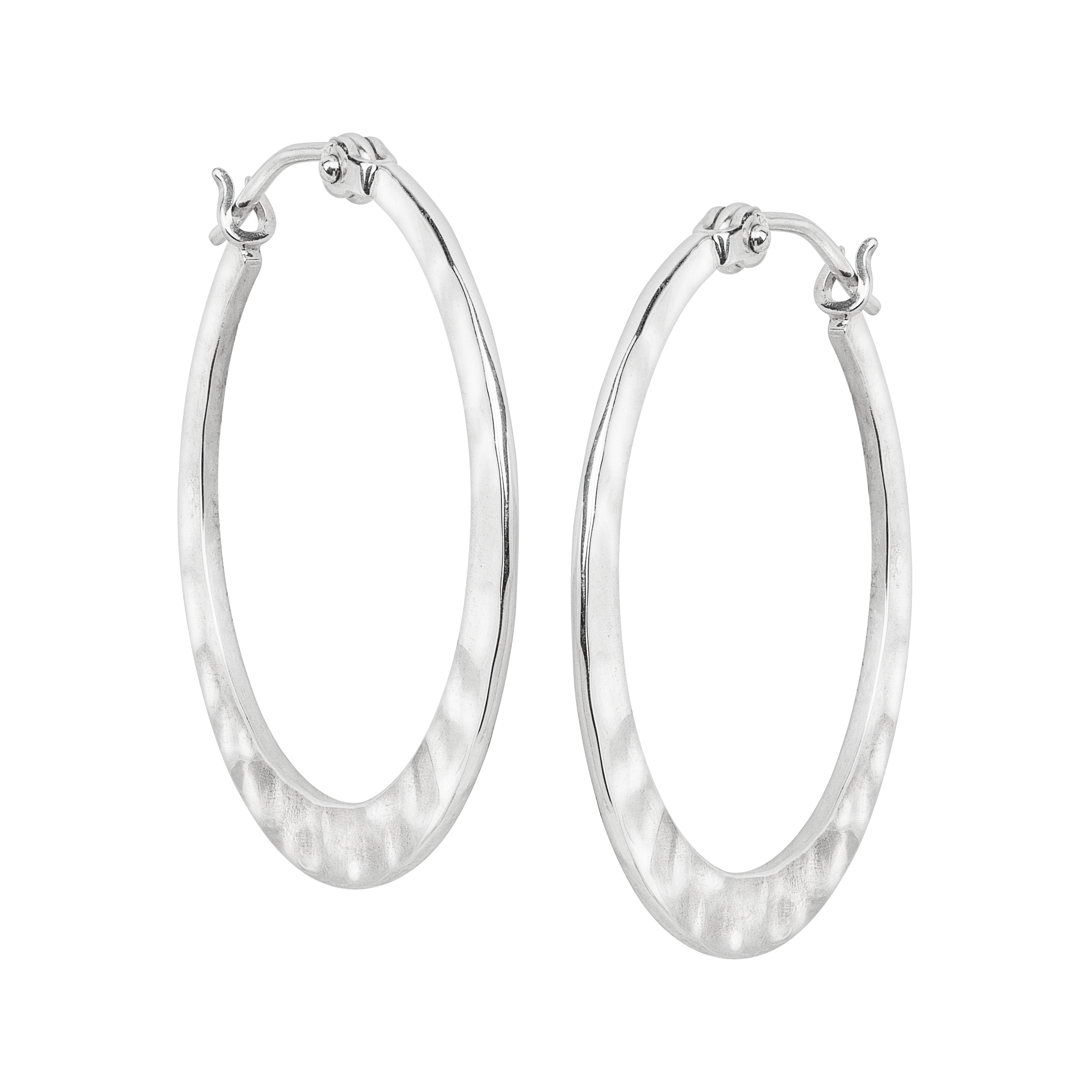 Silpada hammered hoop earrings discount