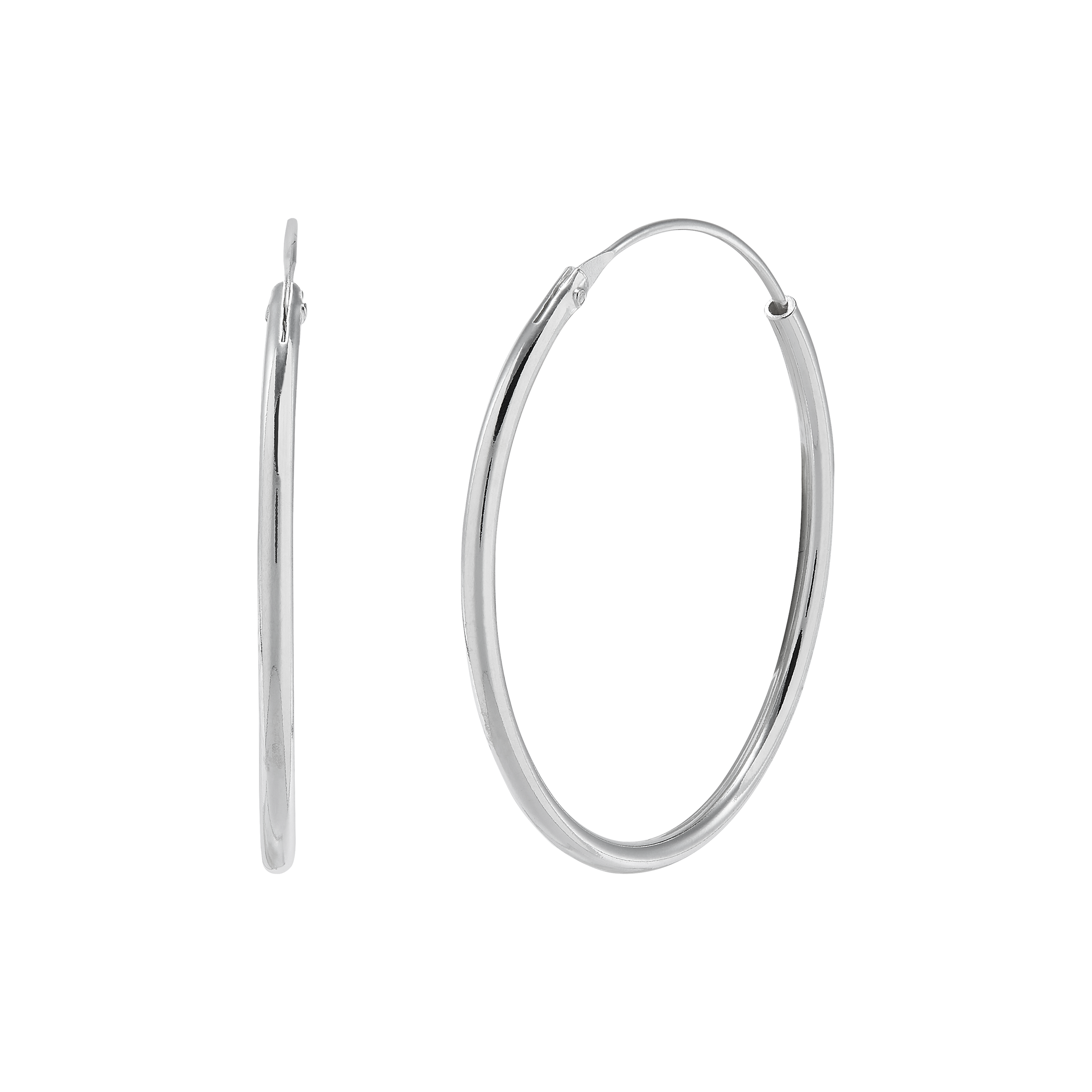 Silpada 'Simple Joy' Hoop Earrings in Sterling Silver | Silpada