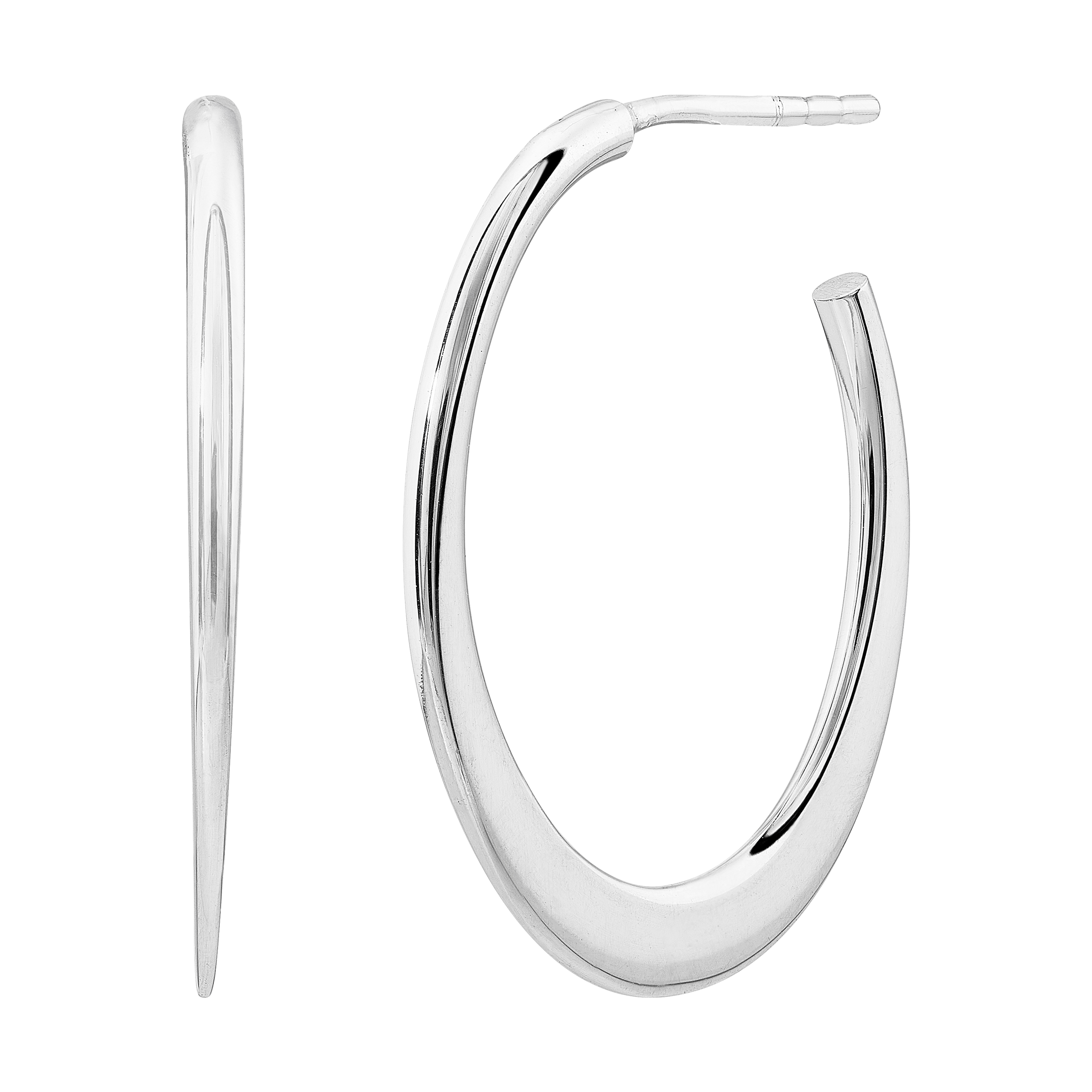 Silpada 'Convivial' Hoop Earrings in Hammered Sterling Silver Silpada \u0027Endless Elegance\u0027 Hoop Earrings in Sterling Silver | Silpada