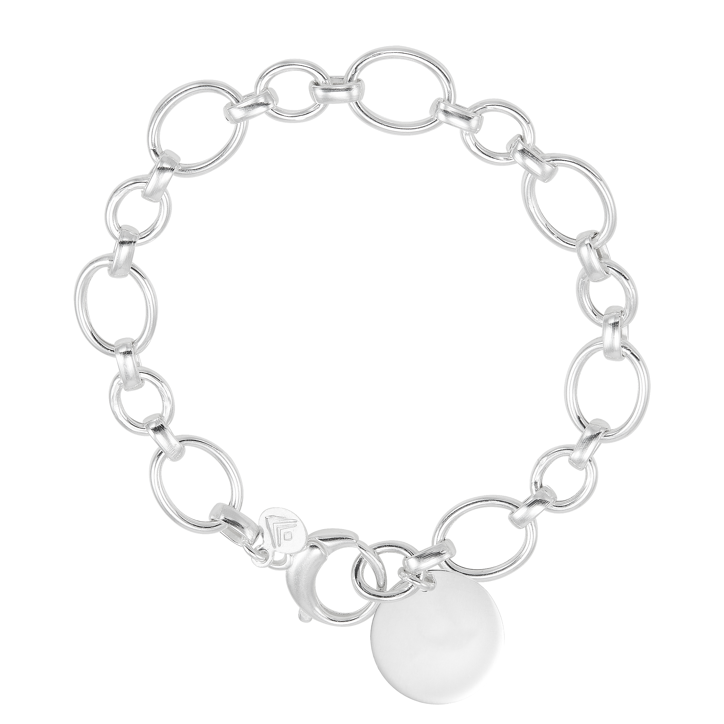 Silpada 'Wonderful' Sterling Silver Link Bracelet, 7.5"