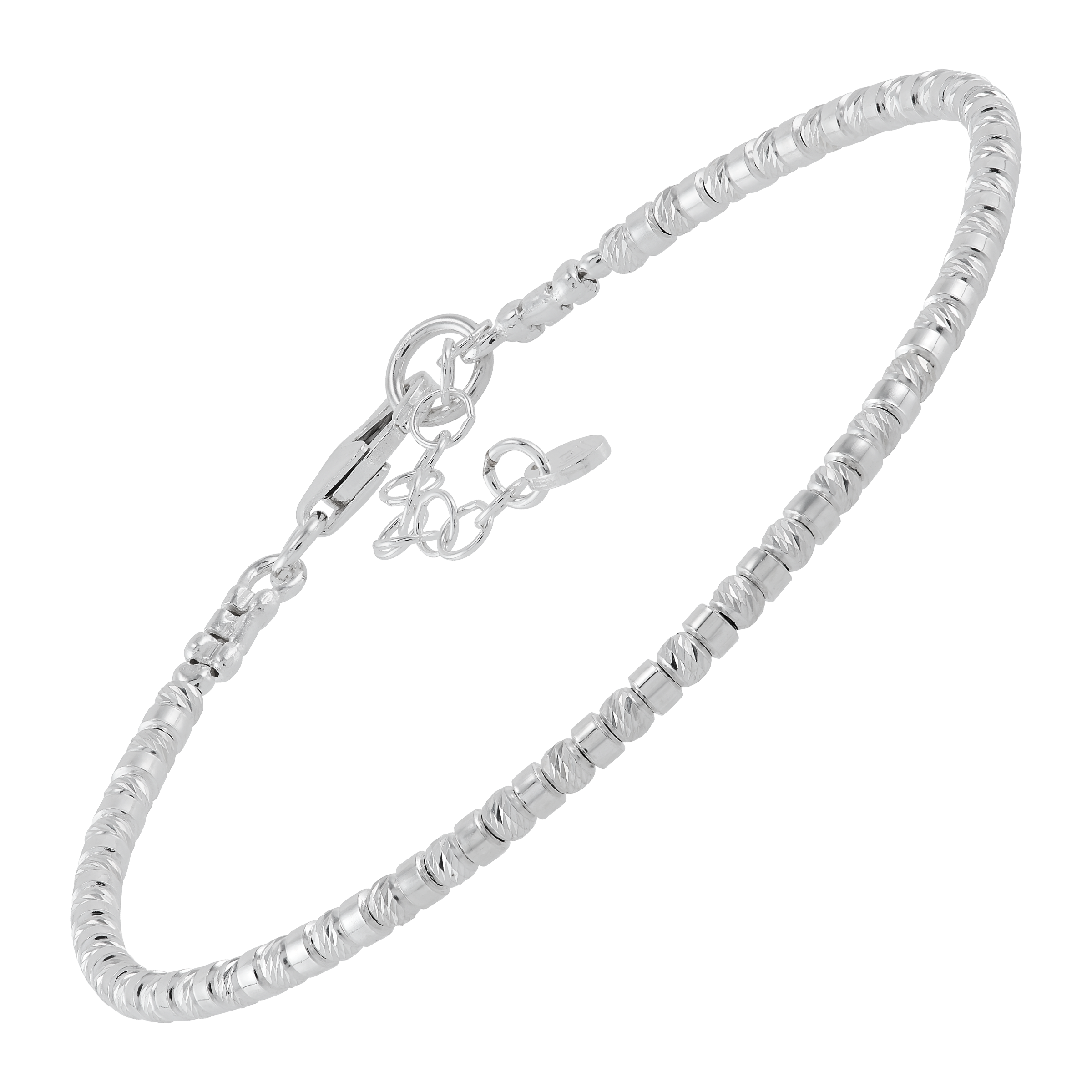 Silpada 'Timeless Simplicity' Sterling Silver Beaded Bracelet, 8" (3mm)