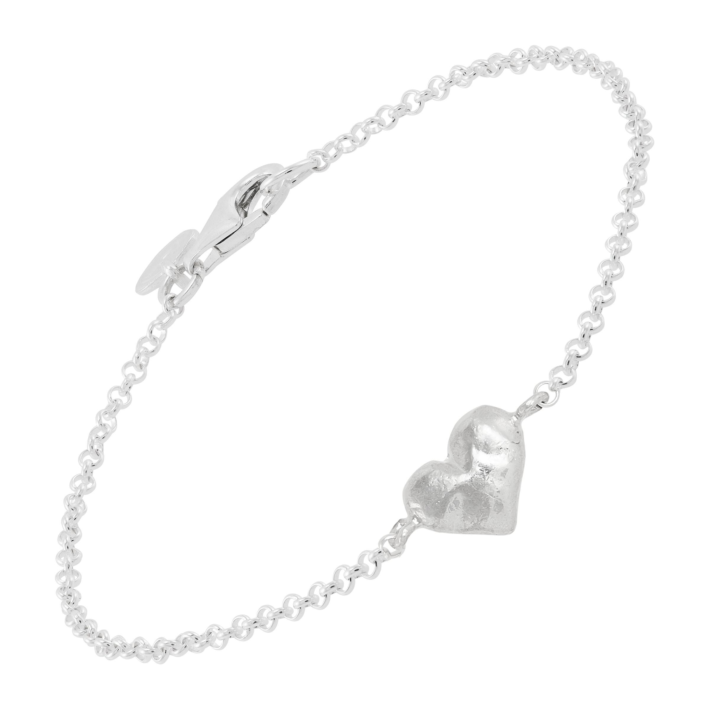 Silpada 'Sweetheart' Sterling Silver Bracelet, 7.5"